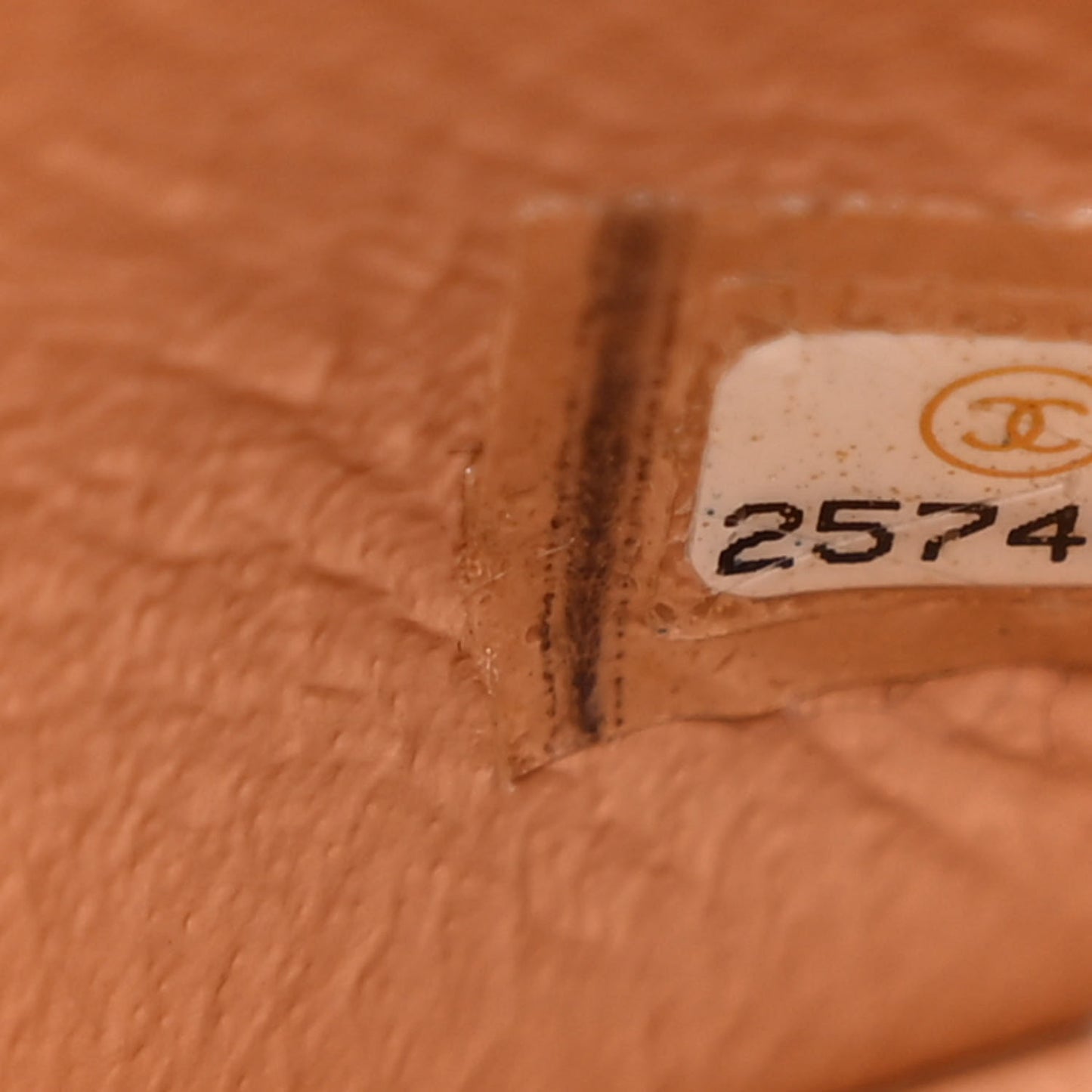 Caviar Quilted Jumbo Double Flap Beige