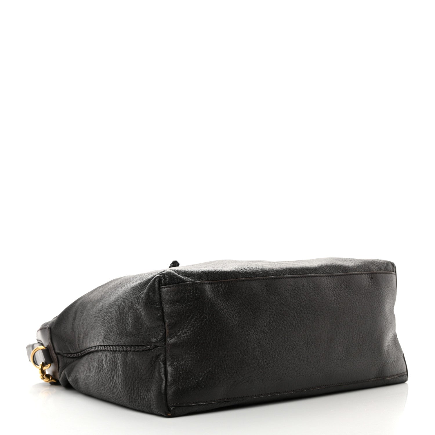 Gucci Deerskin Large Hip Bamboo Hobo Dark Cocoa 4 of 28
