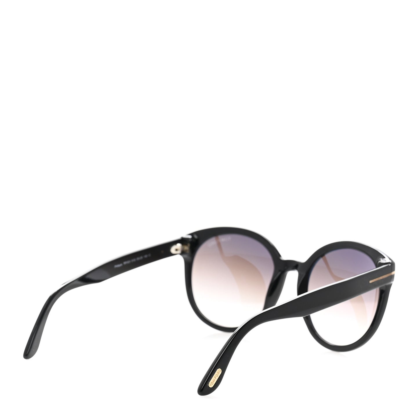Acetate Philippa Sunglasses TF503 Black
