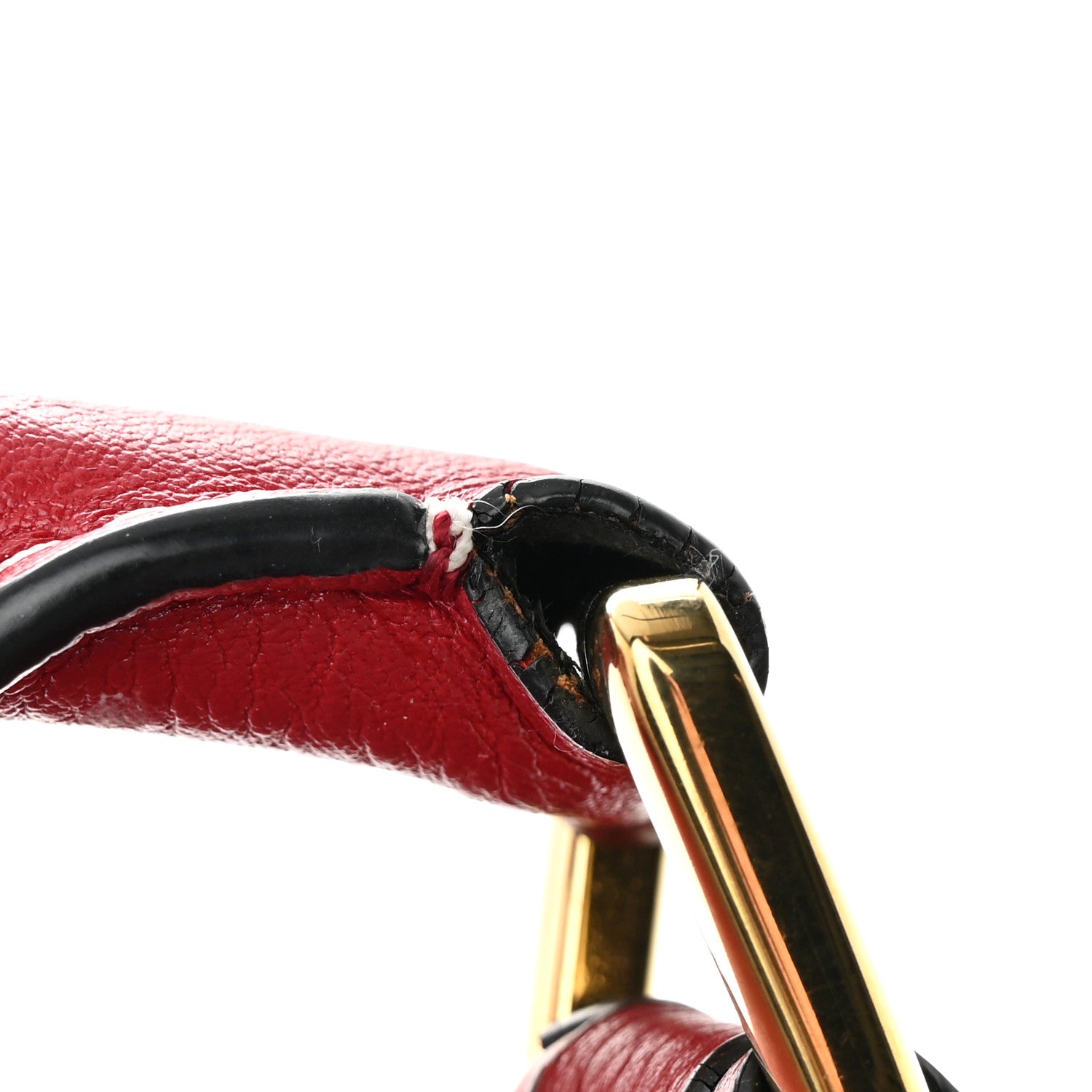 Loewe Grained Calfskin Small Puzzle Bag Rouge 12 of 18