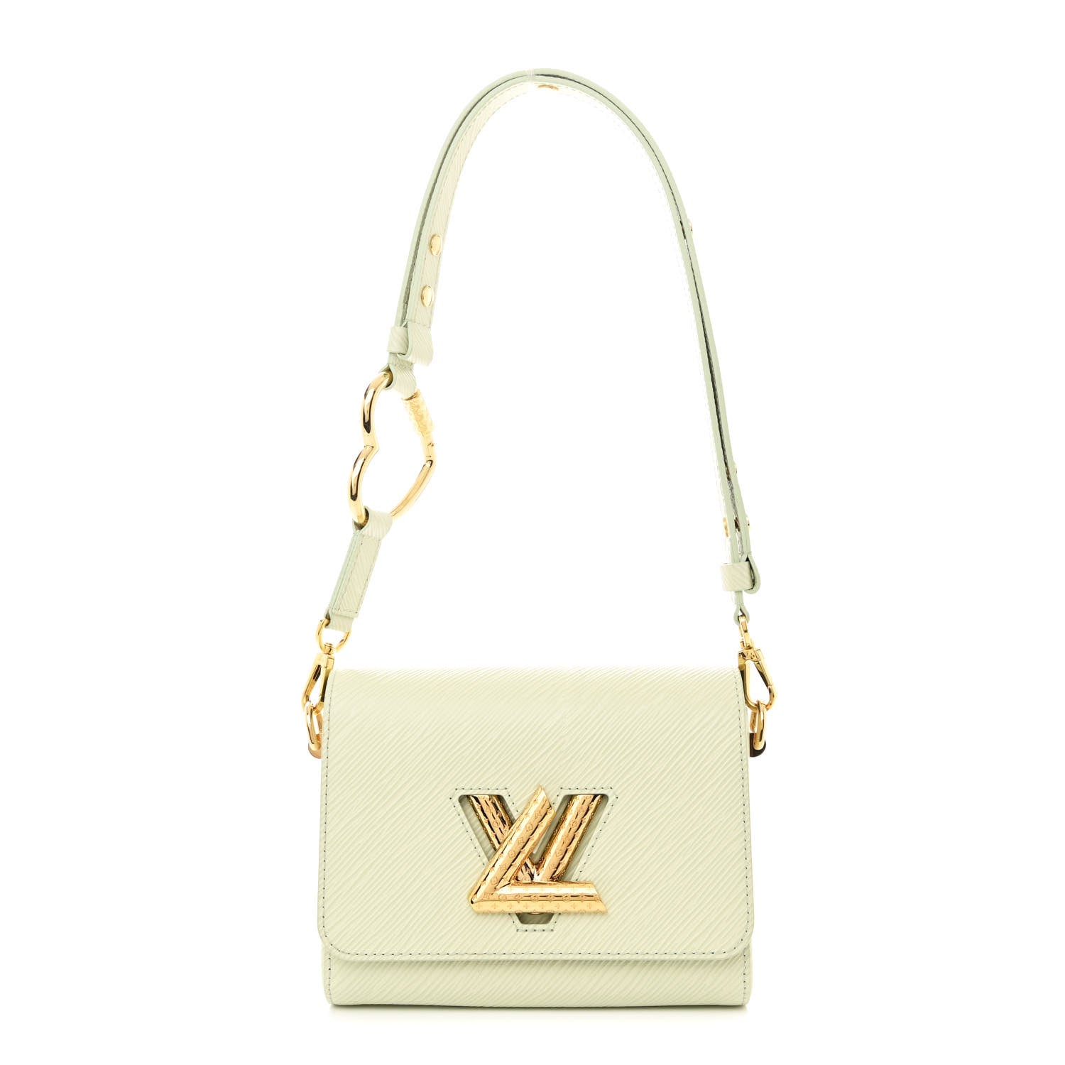 Louis Vuitton Epi Twist My Heart Shoulder Bag PM Matcha Green