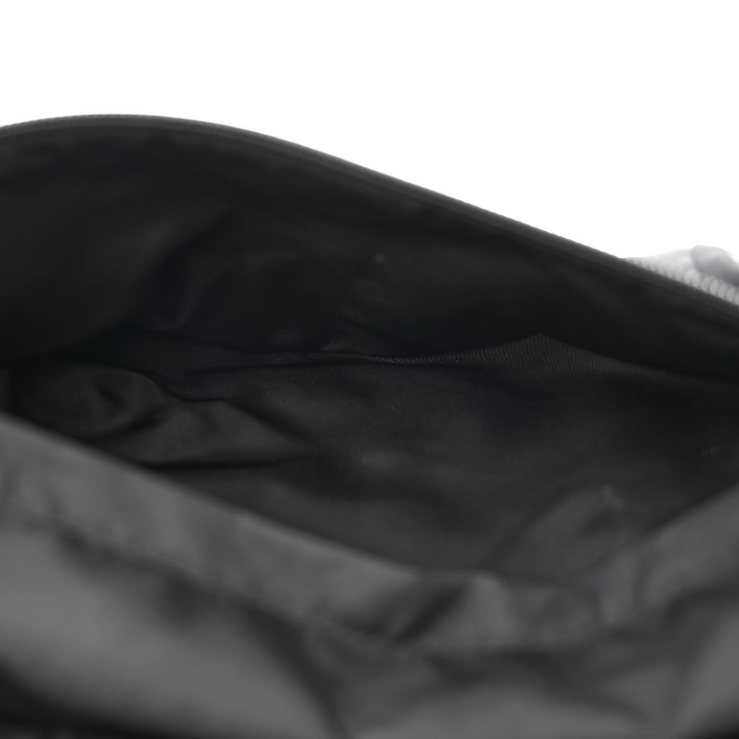 Re-Nylon Saffiano Sling Bag Black