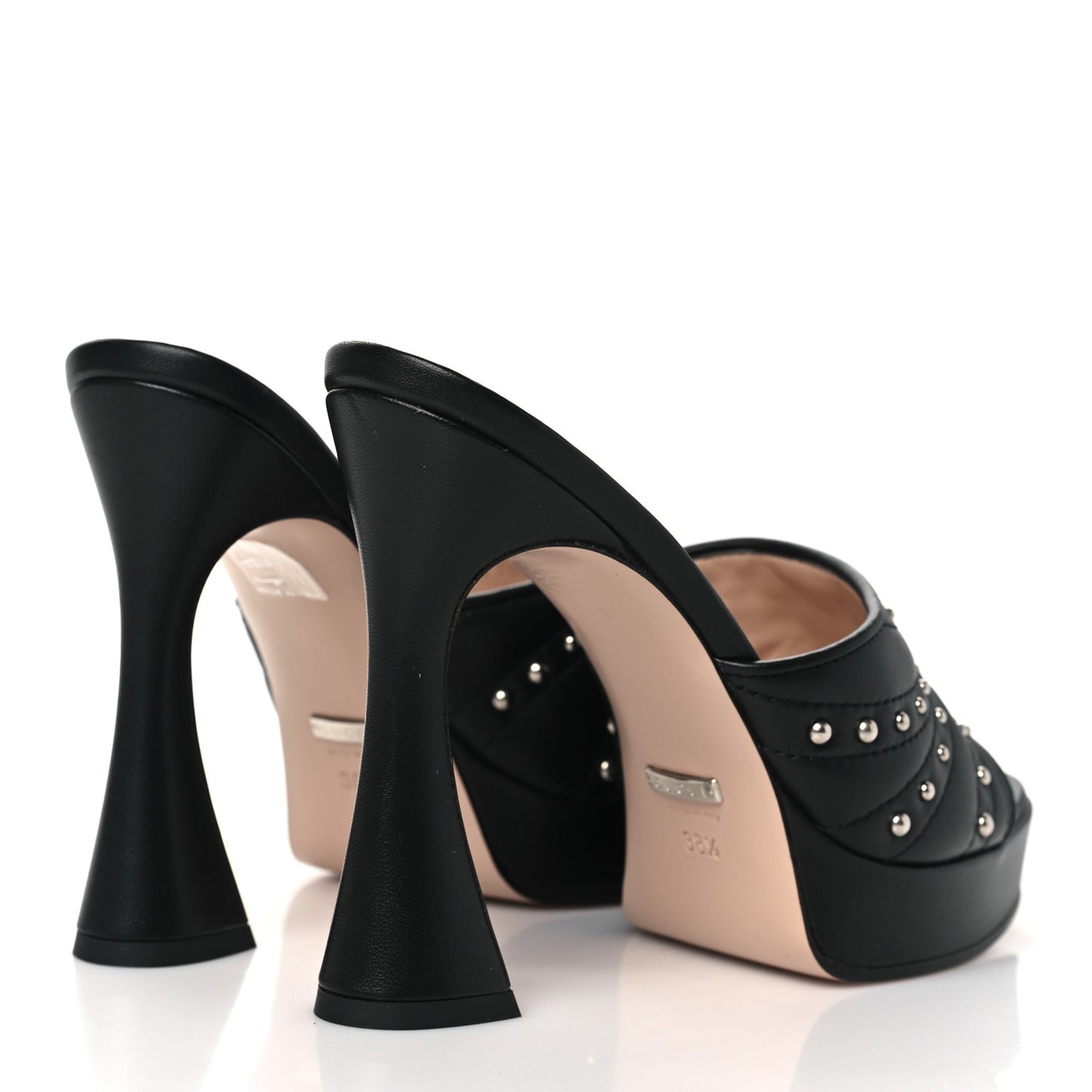 Malaga Kid Platform Sandals 38.5 Black