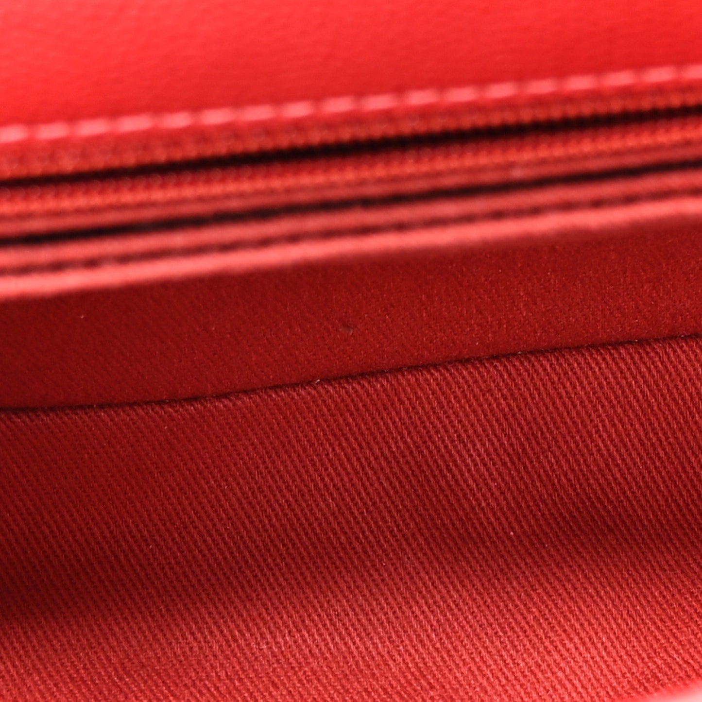 Caviar Quilted Mini Coco Handle Flap Red