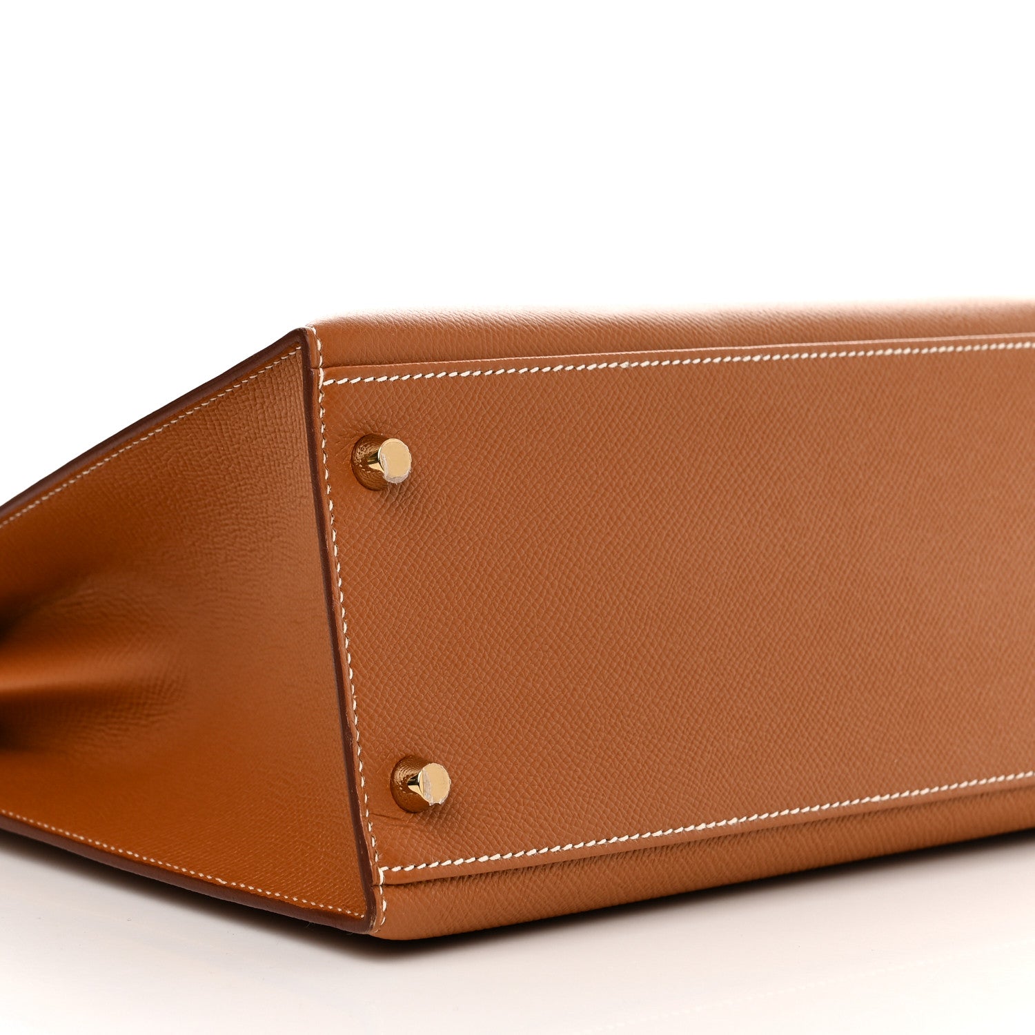 Hermes Epsom Kelly Sellier 32 Gold 9 of 12