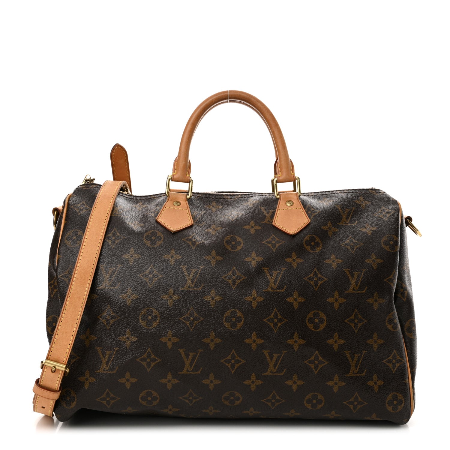 Louis Vuitton Monogram Speedy Bandouliere 35 1 of 19