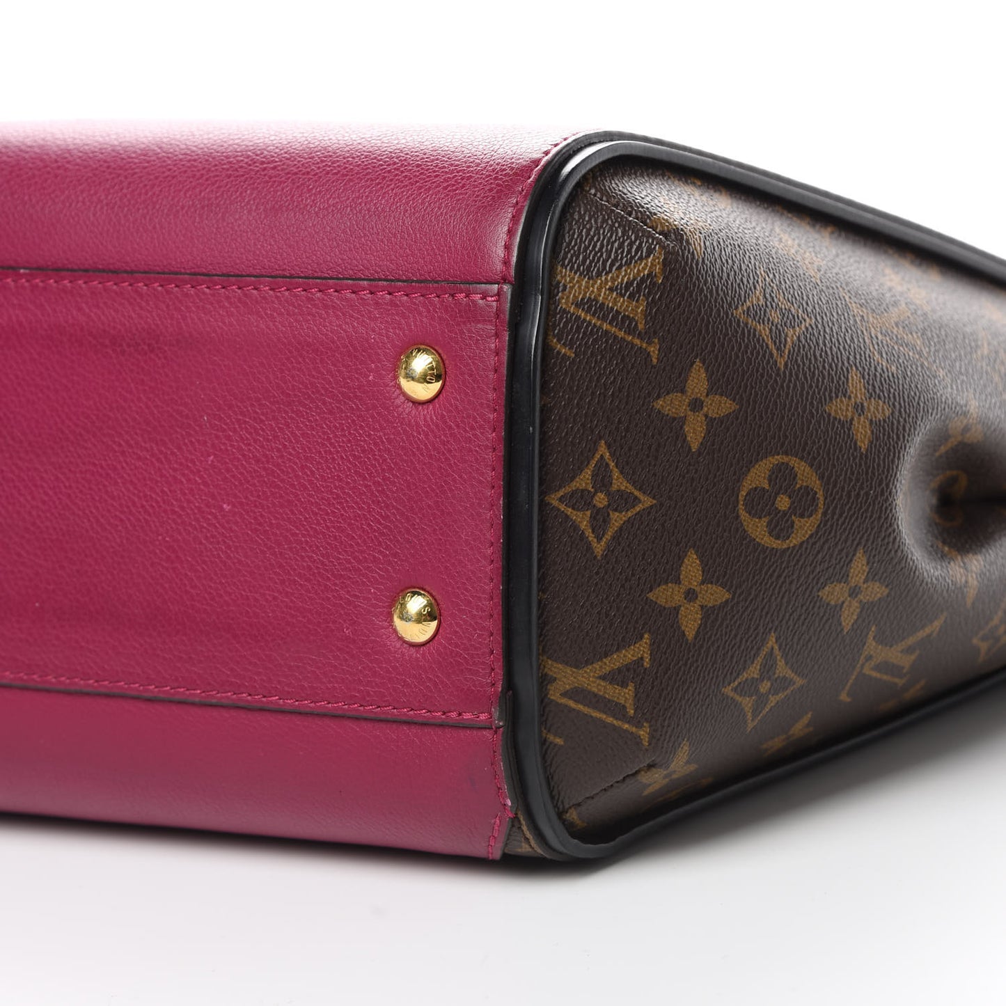 Calfskin Monogram Kimono Tote Grape