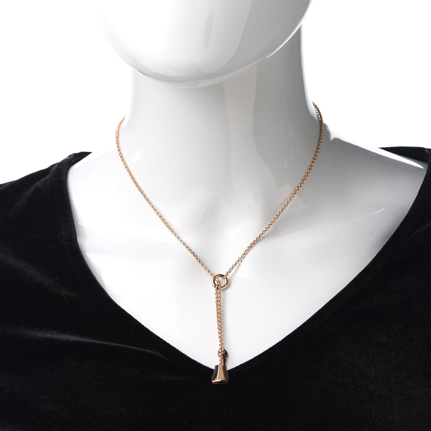 18K Rose Gold PM Kelly Clochette Necklace