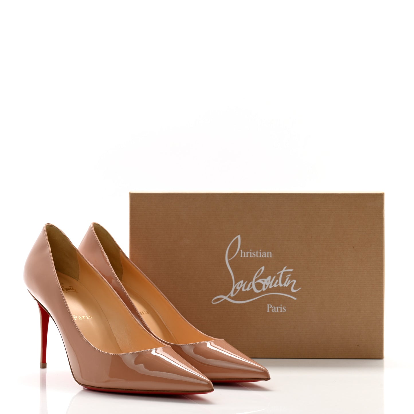 Patent Kate 70 Pumps 40 Nude