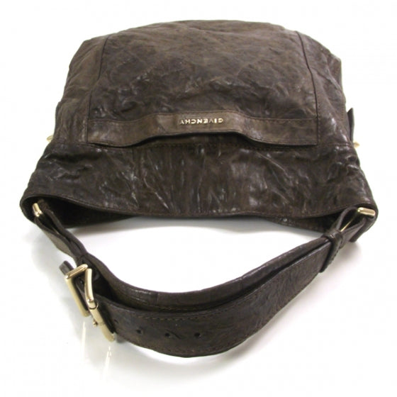 Leather Eden Pepe Hobo Brown