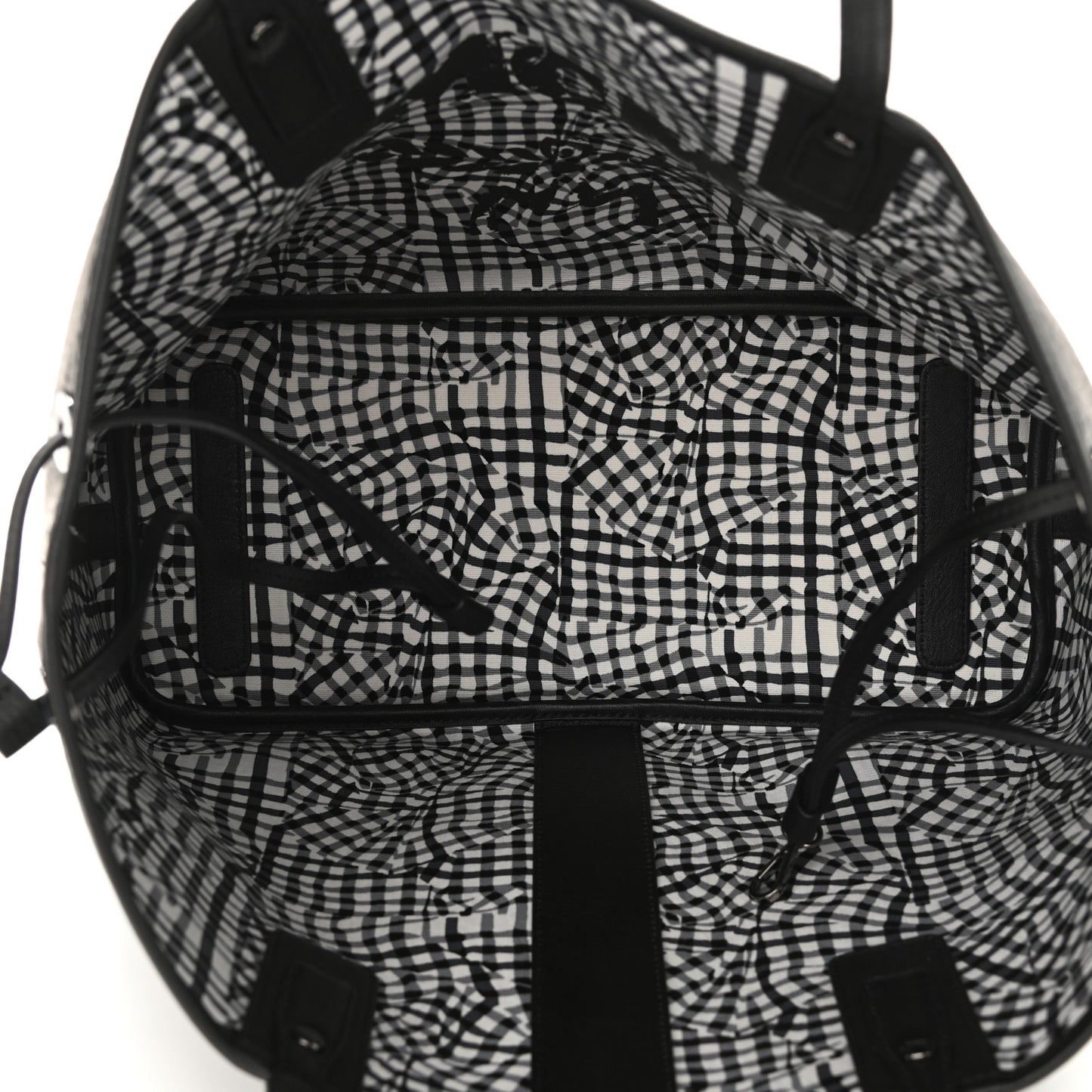Visetos Medium Liz Reversible Shopper Tote Black