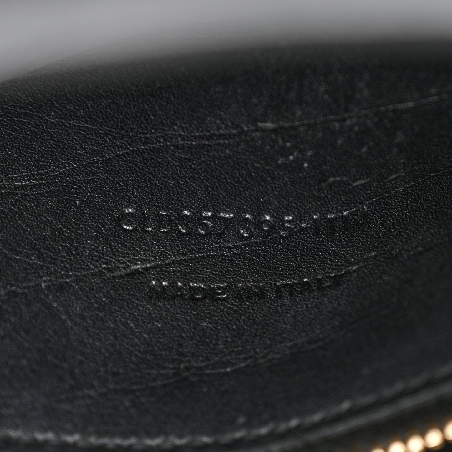 Calfskin Monogram Baby Cabas Black