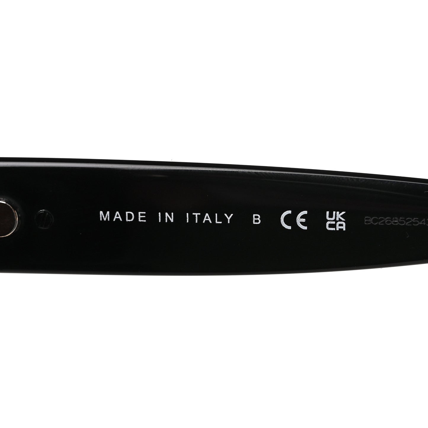 Acetate Square Heart Sunglasses 5479-A Black