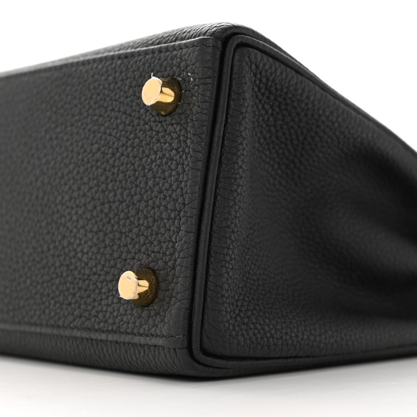 Togo Lizard Kelly Retourne Touch 25 Black