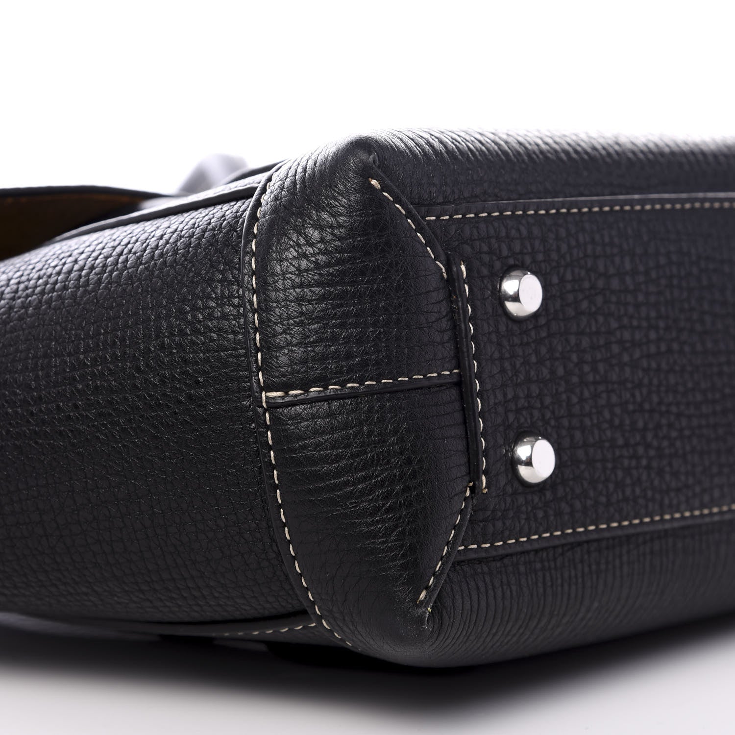 Bottega Veneta Grainy Calfskin Small Arco Black 6 of 9