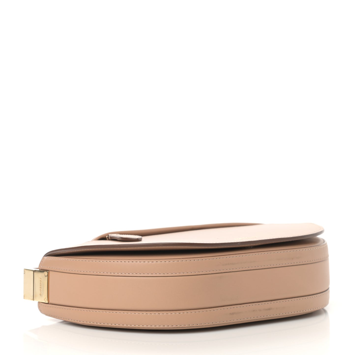 Calfskin Small Olympia Shoulder Bag Light Biscuit