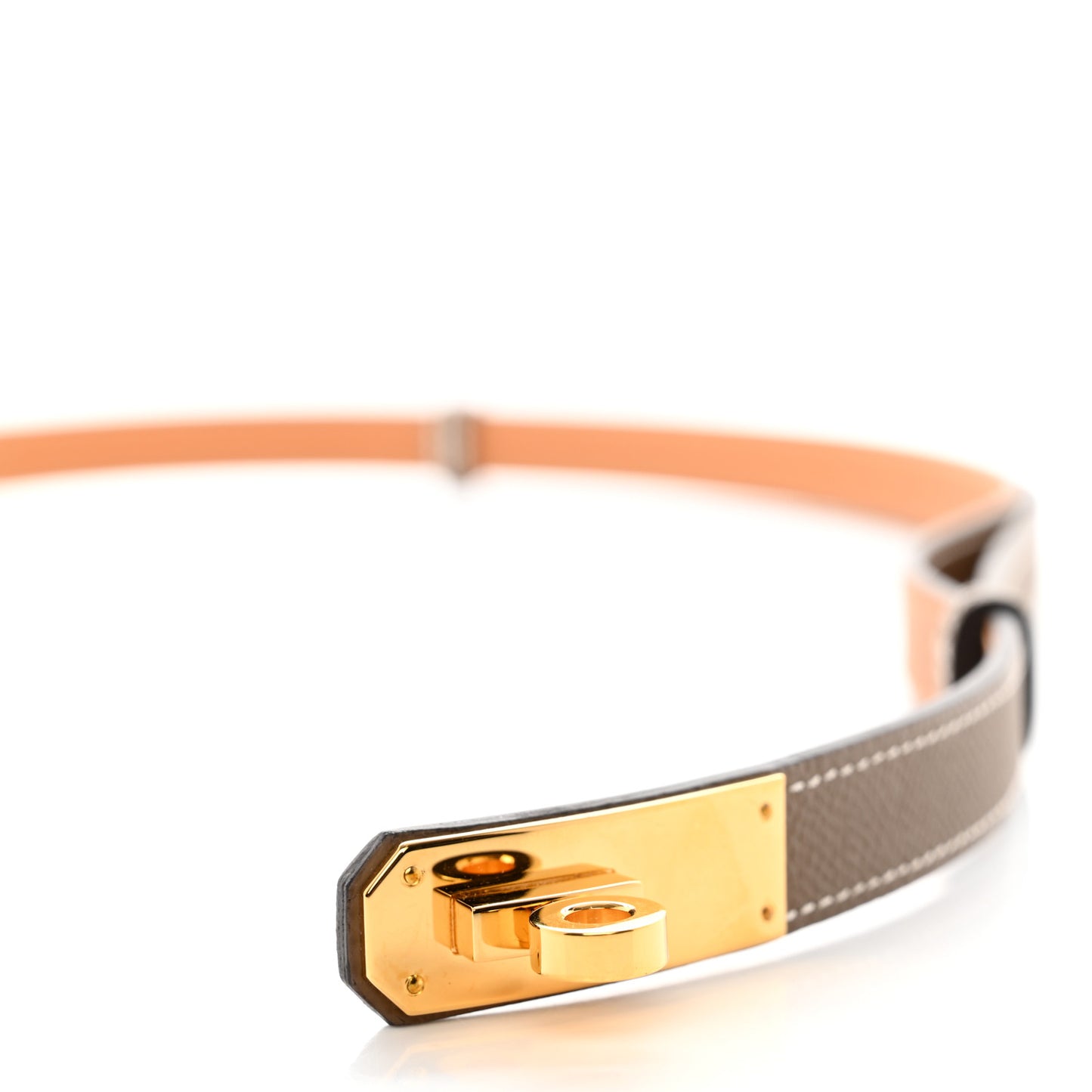 Epsom Kelly Belt Etoupe