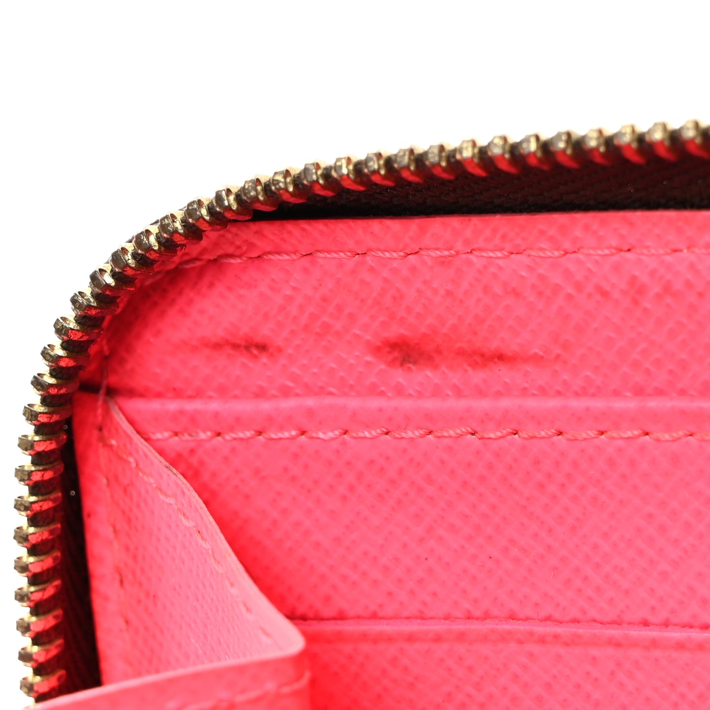 Monogram Graffiti Zippy Wallet Fuchsia