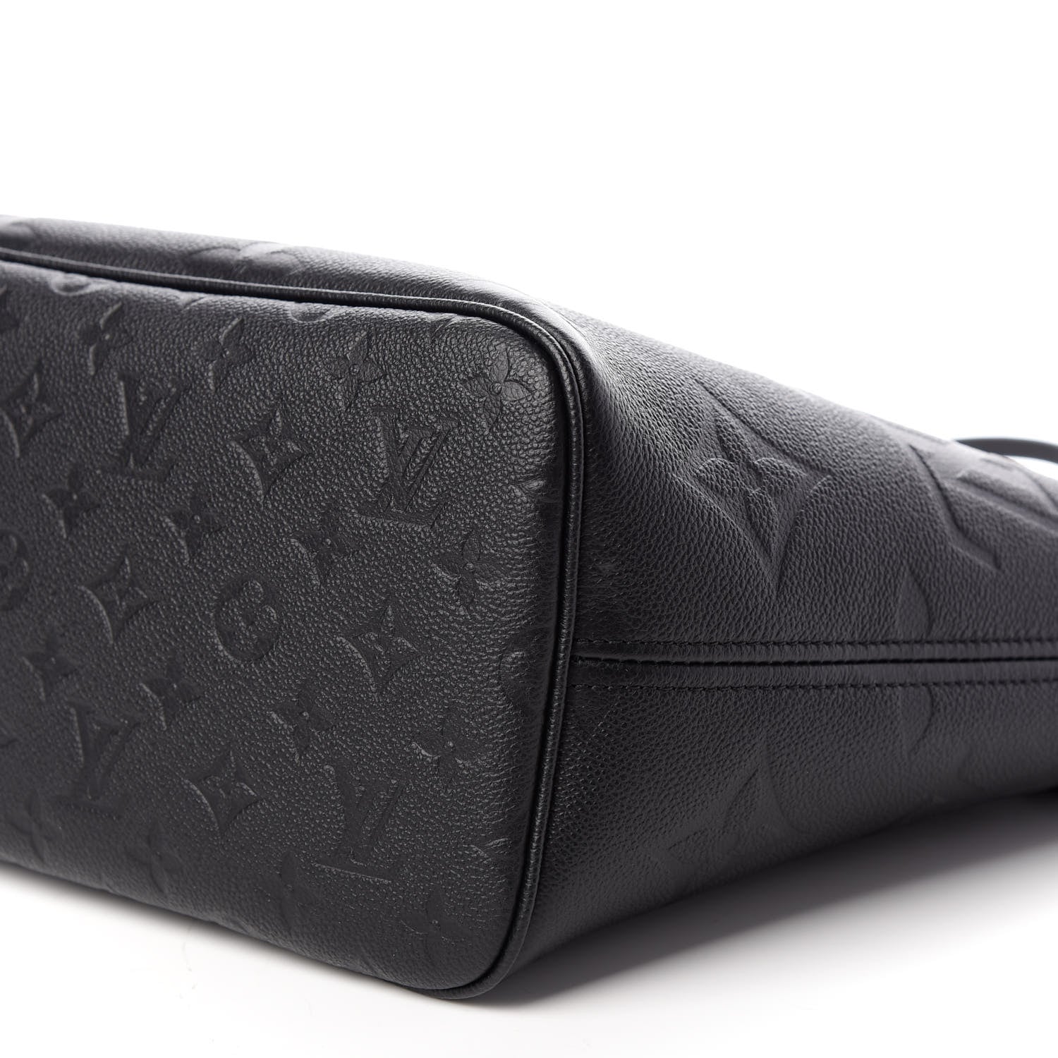 Louis Vuitton Empreinte Monogram Giant Neverfull MM Black 9 of 9