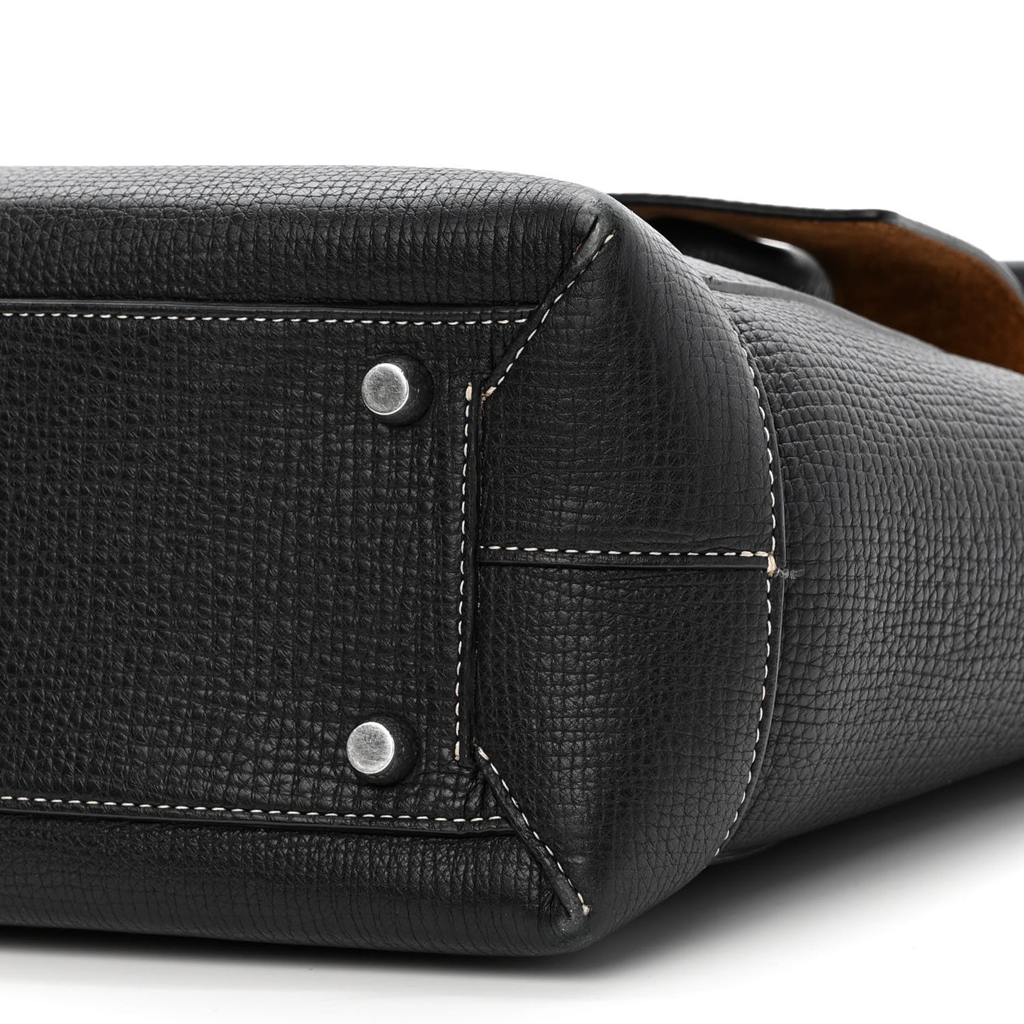 Grainy Calfskin Medium Arco Black