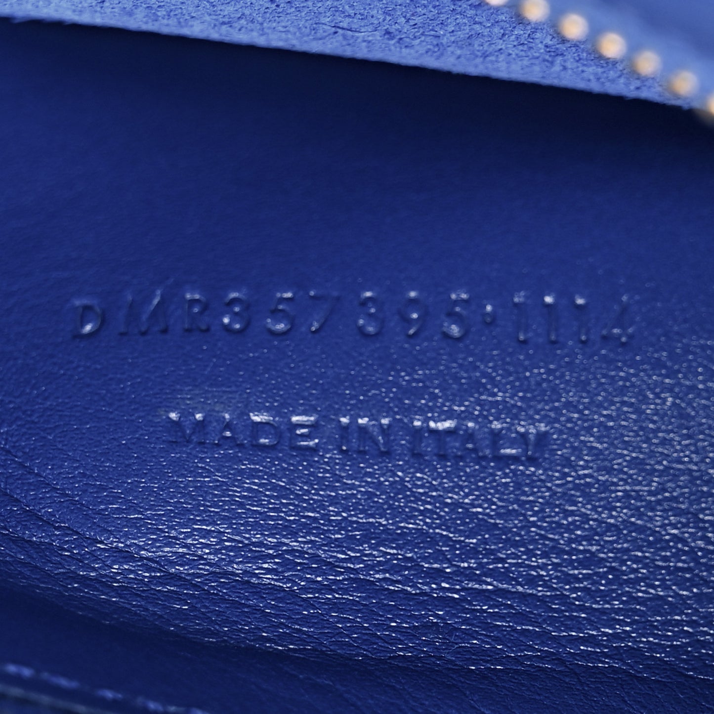 Calfskin Small Monogram Cabas Blue Majorelle