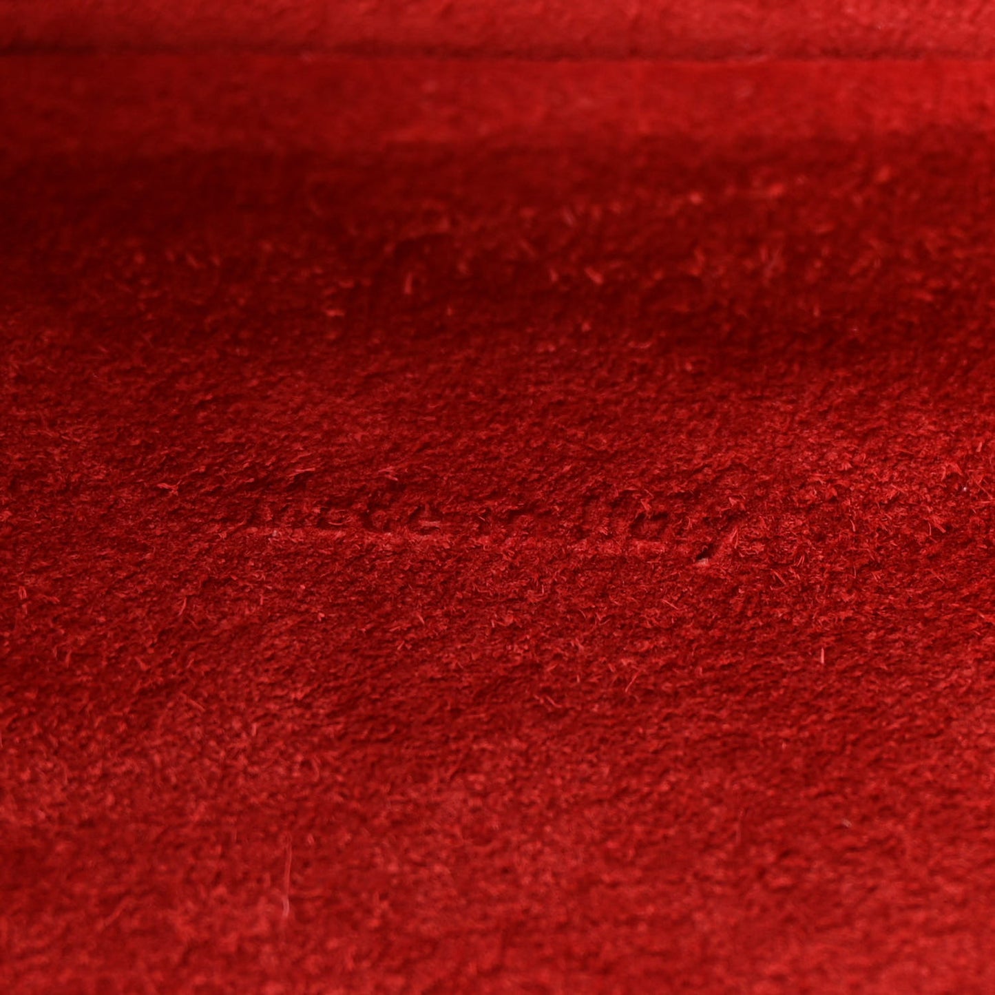 Grained Calfskin Mini Belt Bag Coquelicot