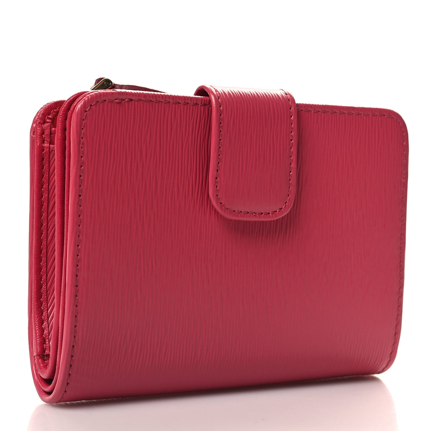 Vitello Move Metal Compact Wallet Peonia