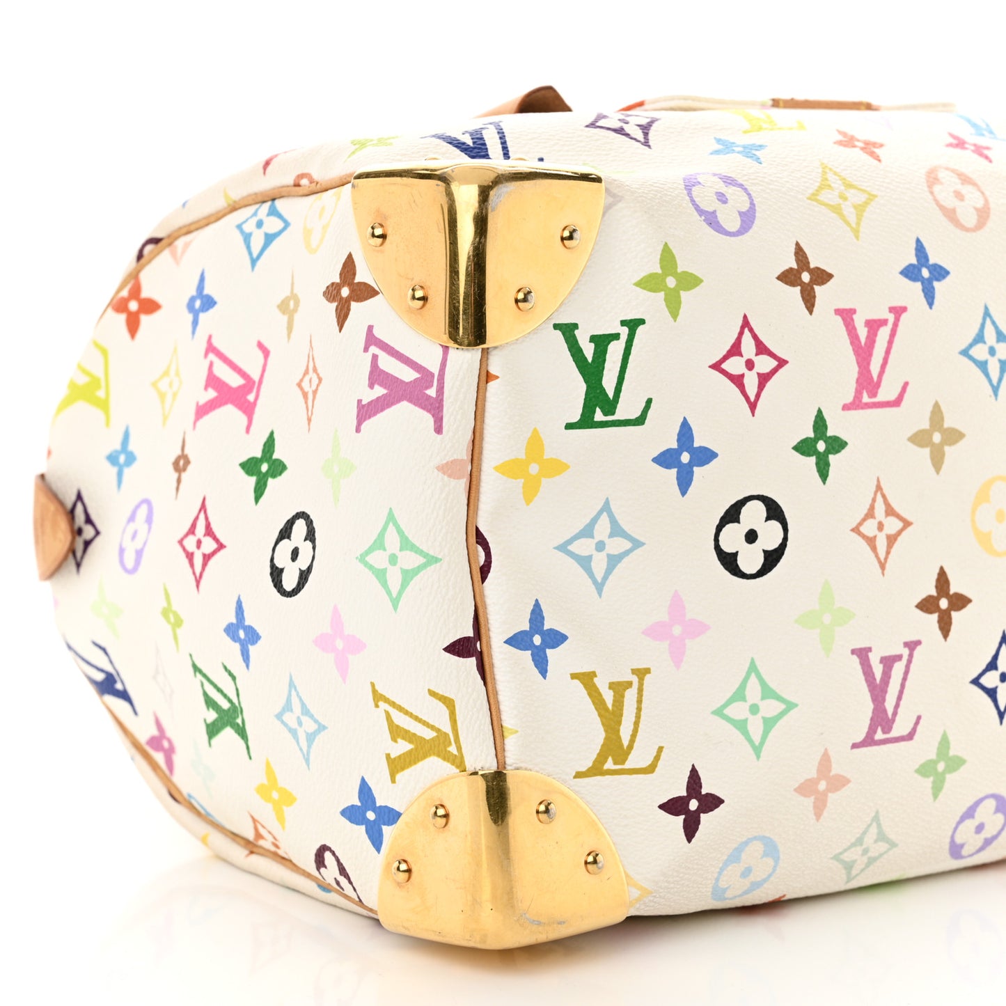 Monogram Multicolor Speedy 30 White