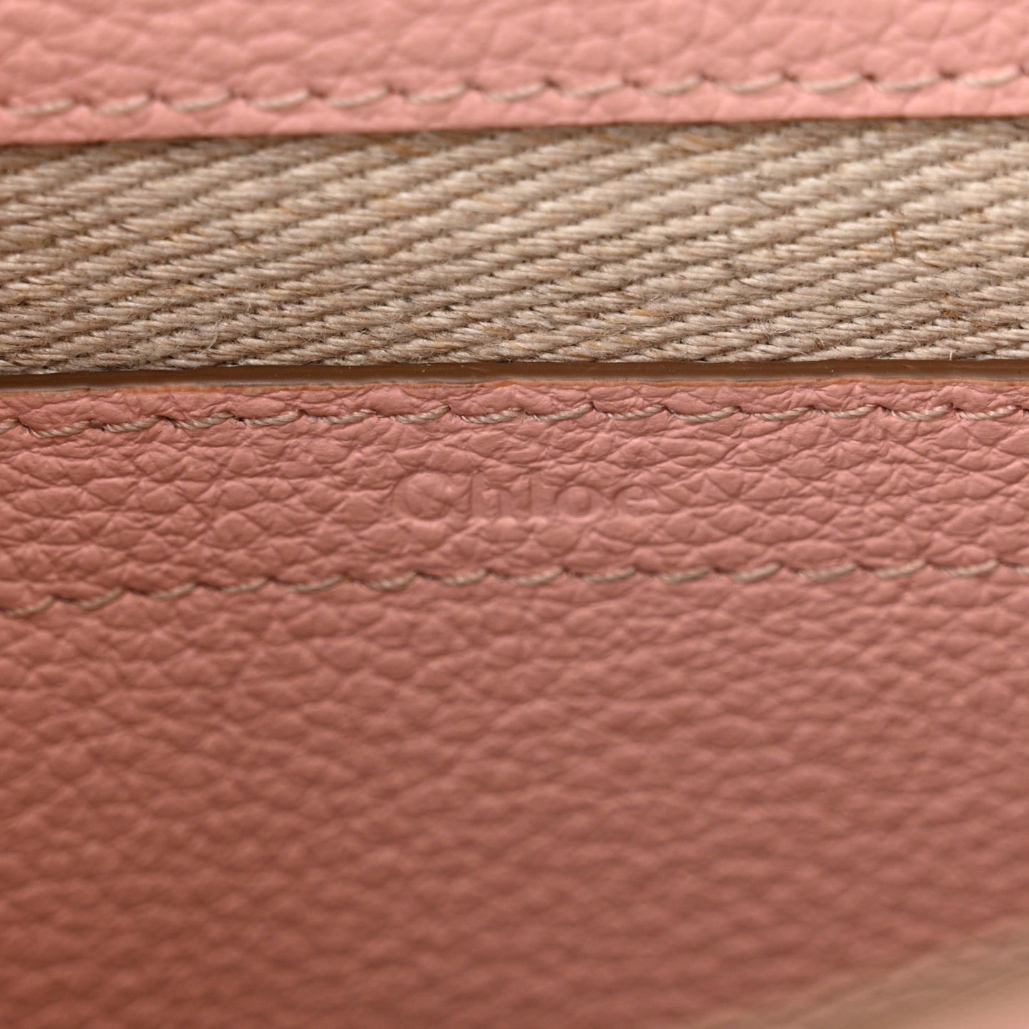 Grained Calfskin Small Marcie Saddle Bag Blossom Pink