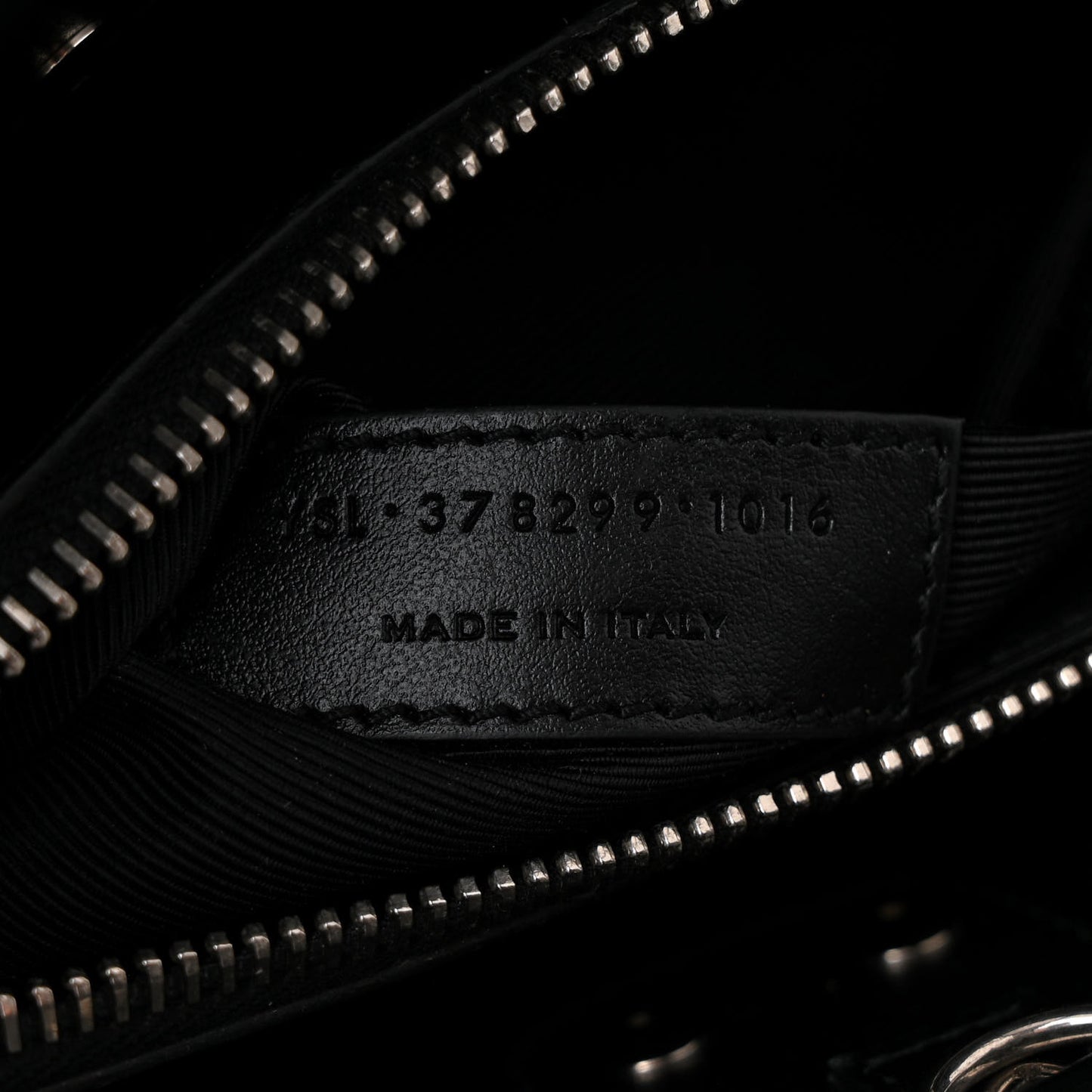 Grained Calfskin Small Sac De Jour Black