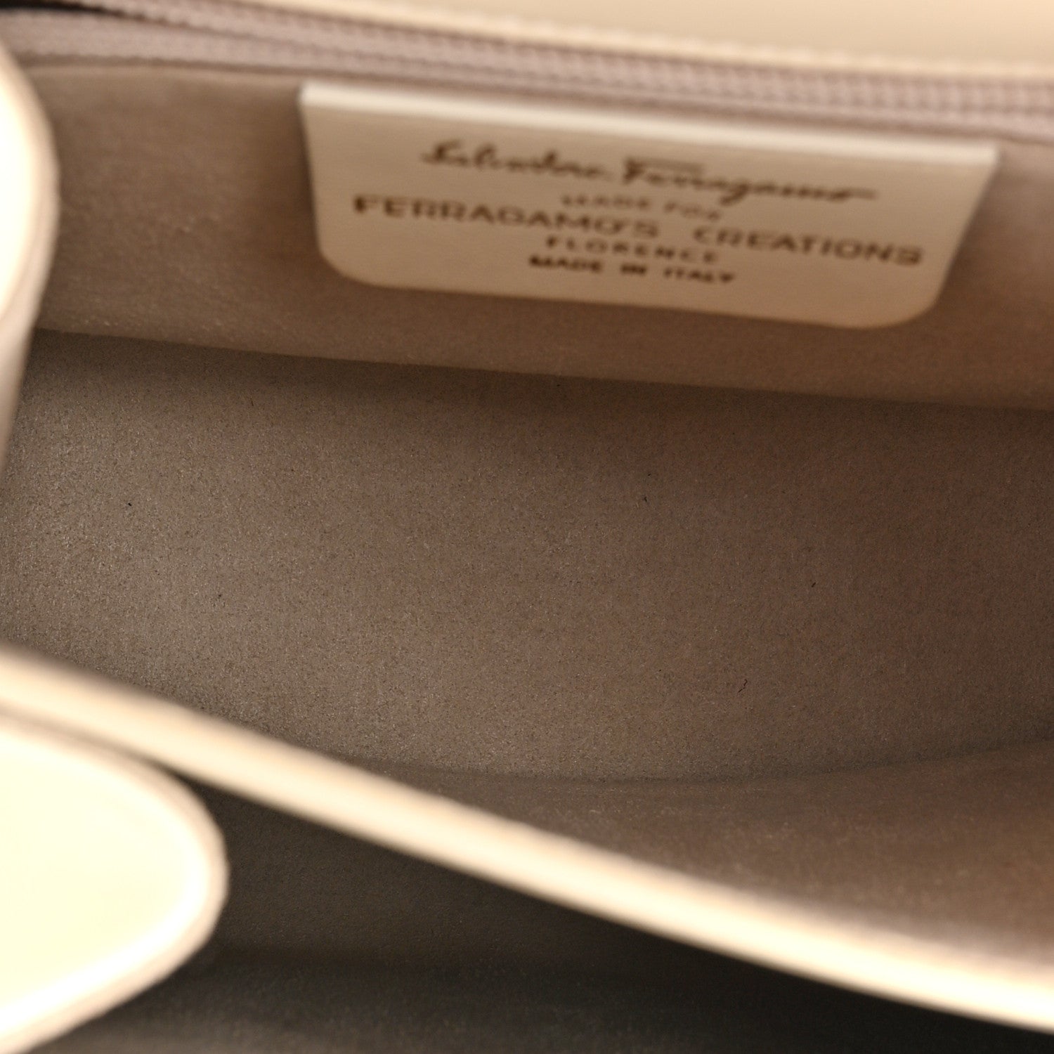 Salvatore Ferragamo Brushed Off Calfskin Small Iconic Top Handle Bag Magnolia 6 of 16