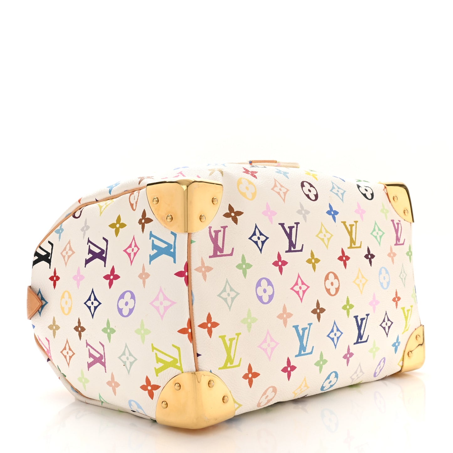 Monogram Multicolor Speedy 30 White