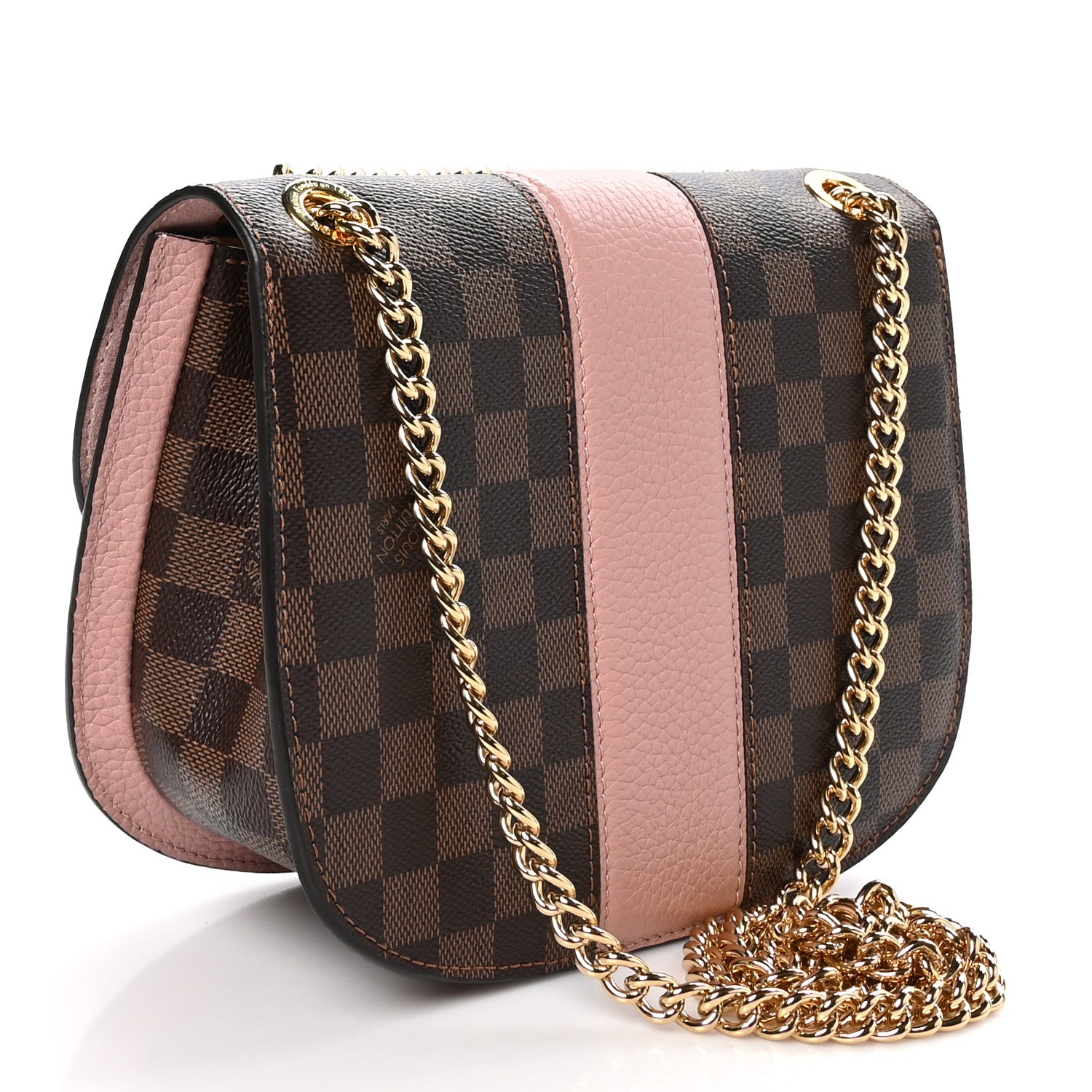 Louis Vuitton Damier Ebene Cuir Taurillon Wight Magnolia 3 of 9