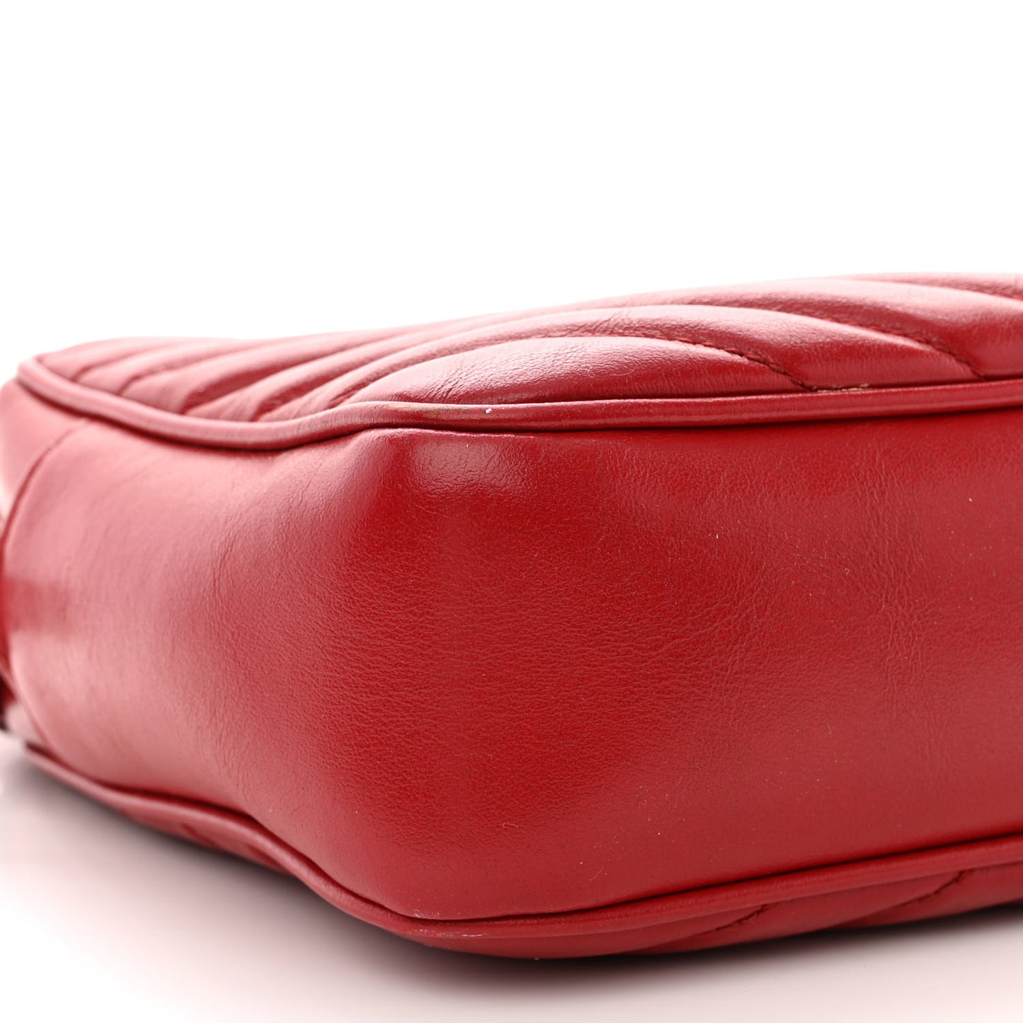 Calfskin Matelasse Monogram Lou Camera Bag Rouge Eros