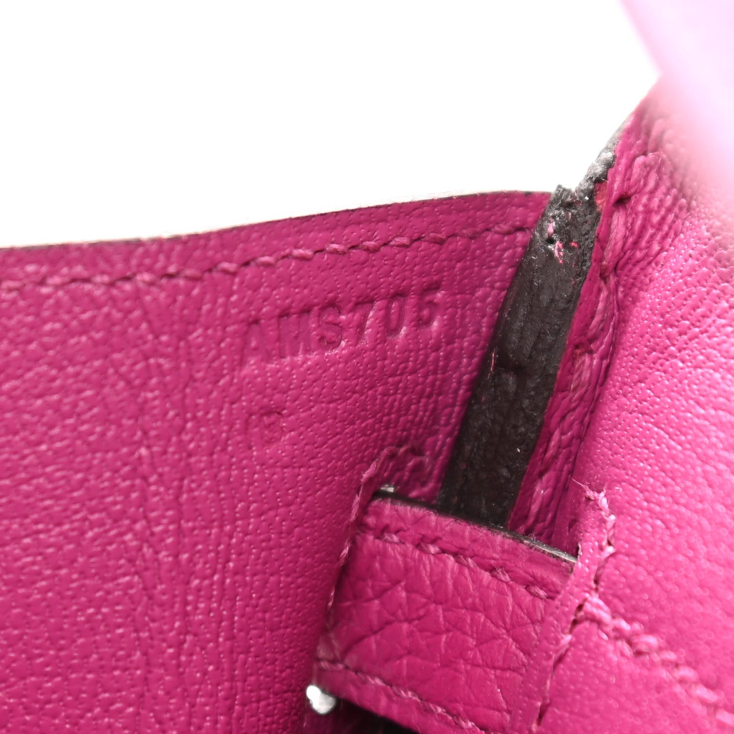 Togo Birkin 25 Rose Pourpre