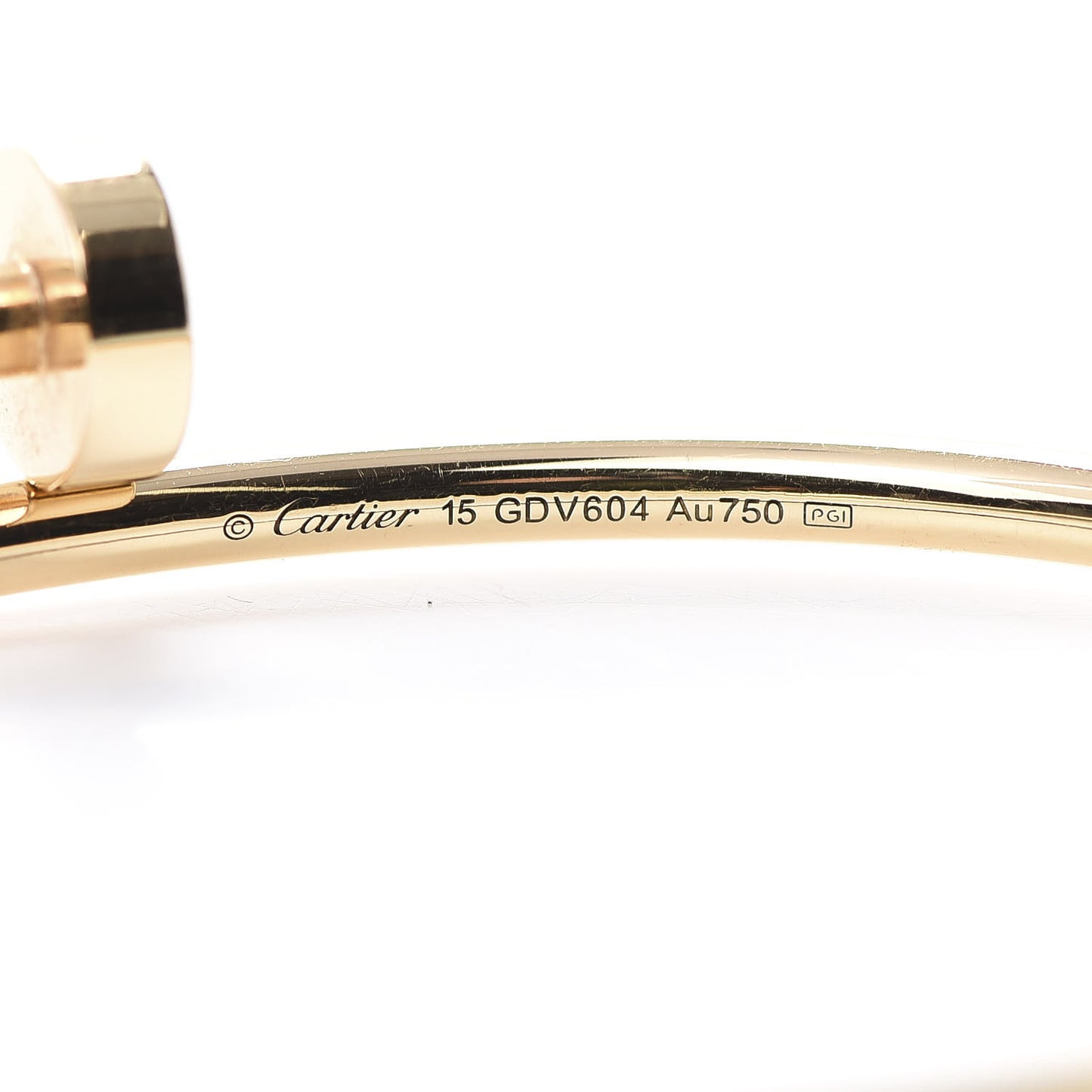 18K Yellow Gold Small Juste Un Clou Bracelet 15