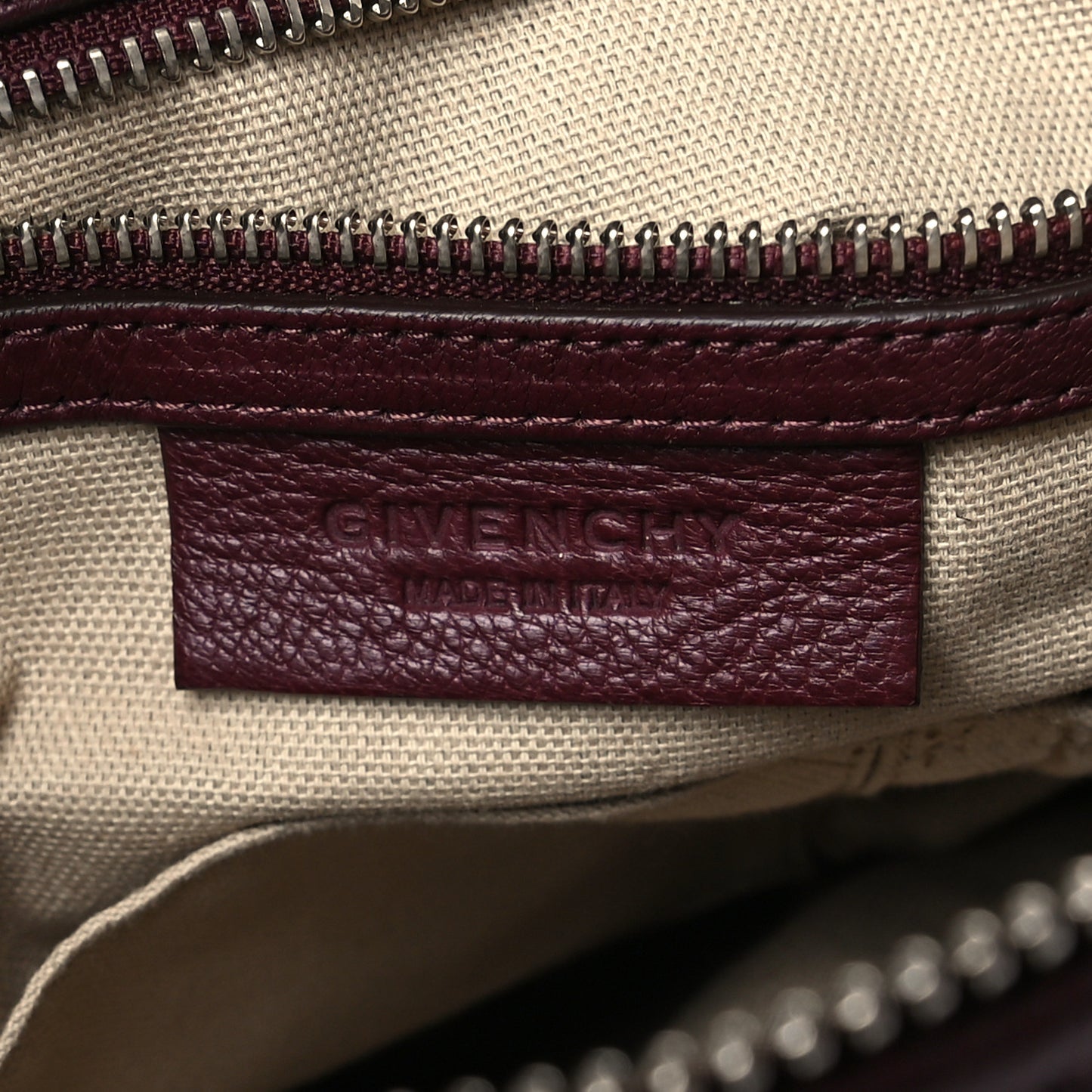 Sugar Goatskin Medium Pandora Oxblood