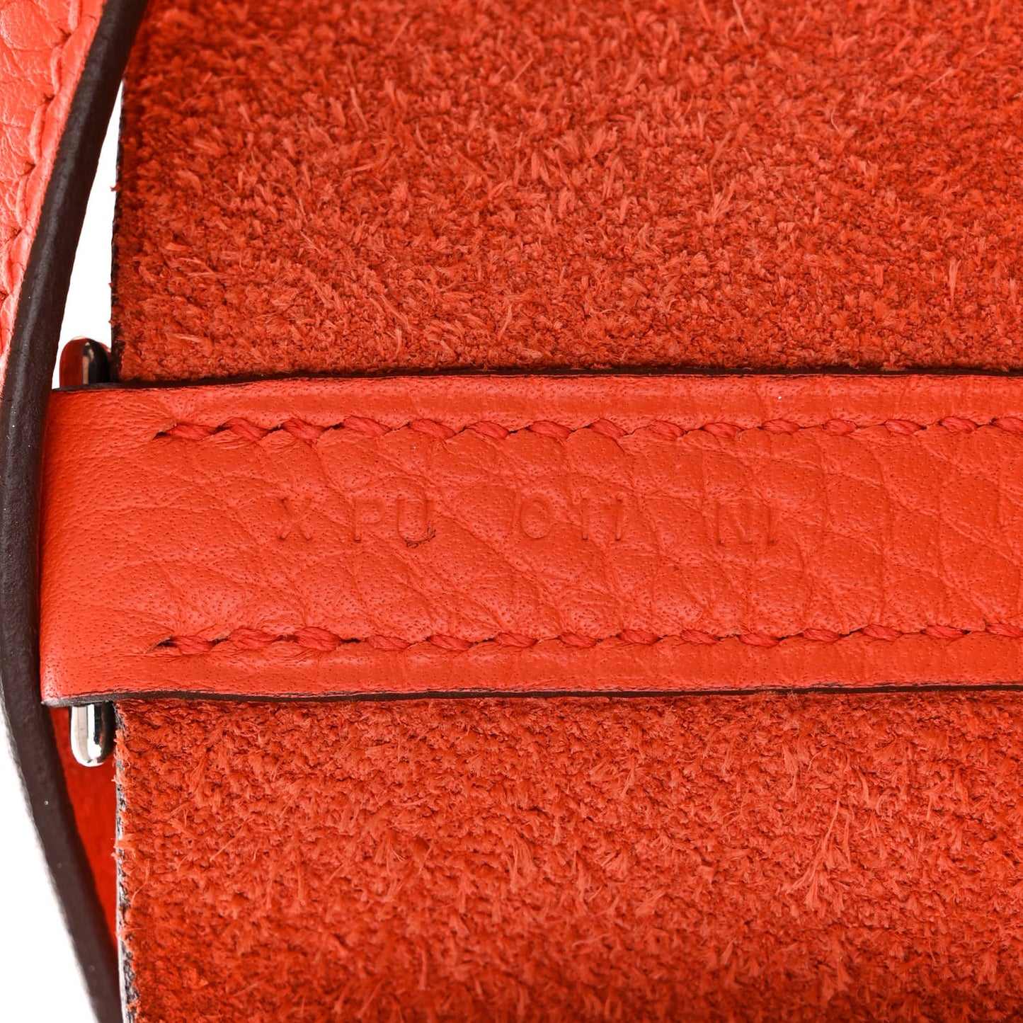 Taurillon Clemence Picotin Lock 22 MM Orange