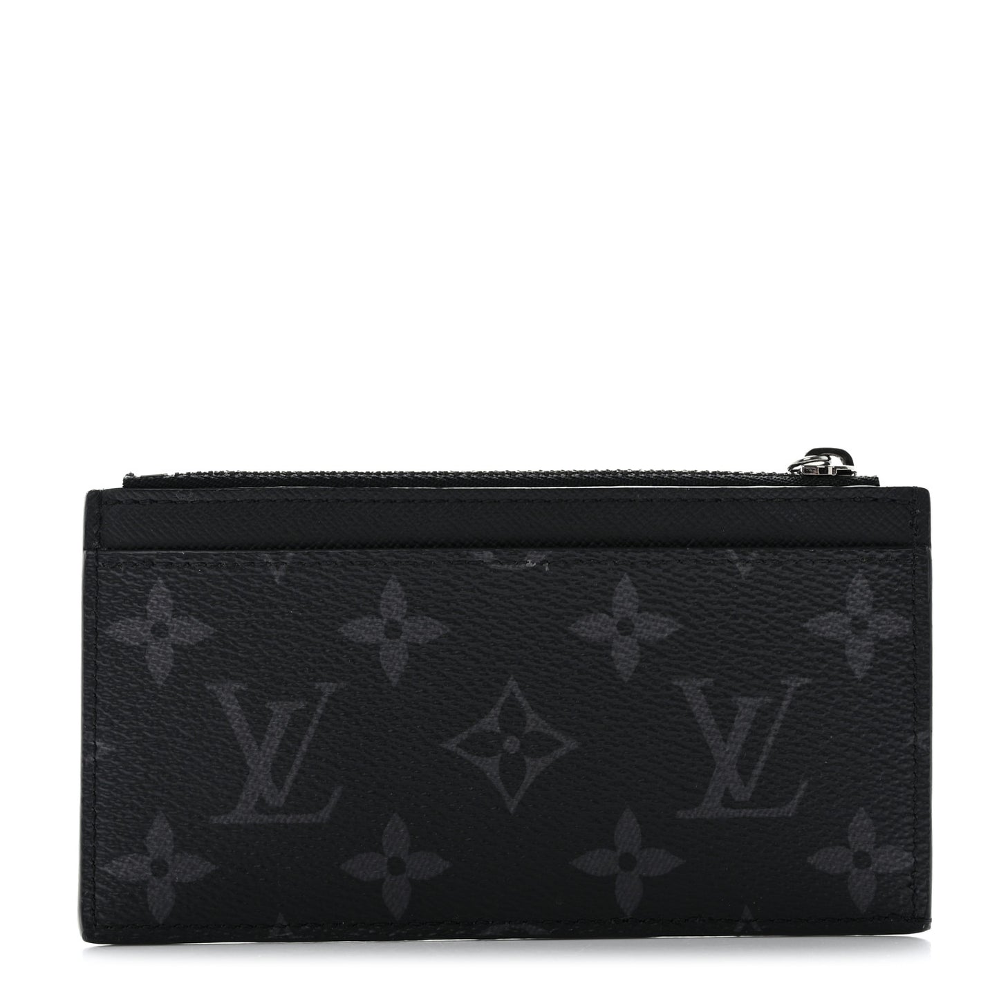 Reverse Monogram Eclipse Taiga Coin Card Holder