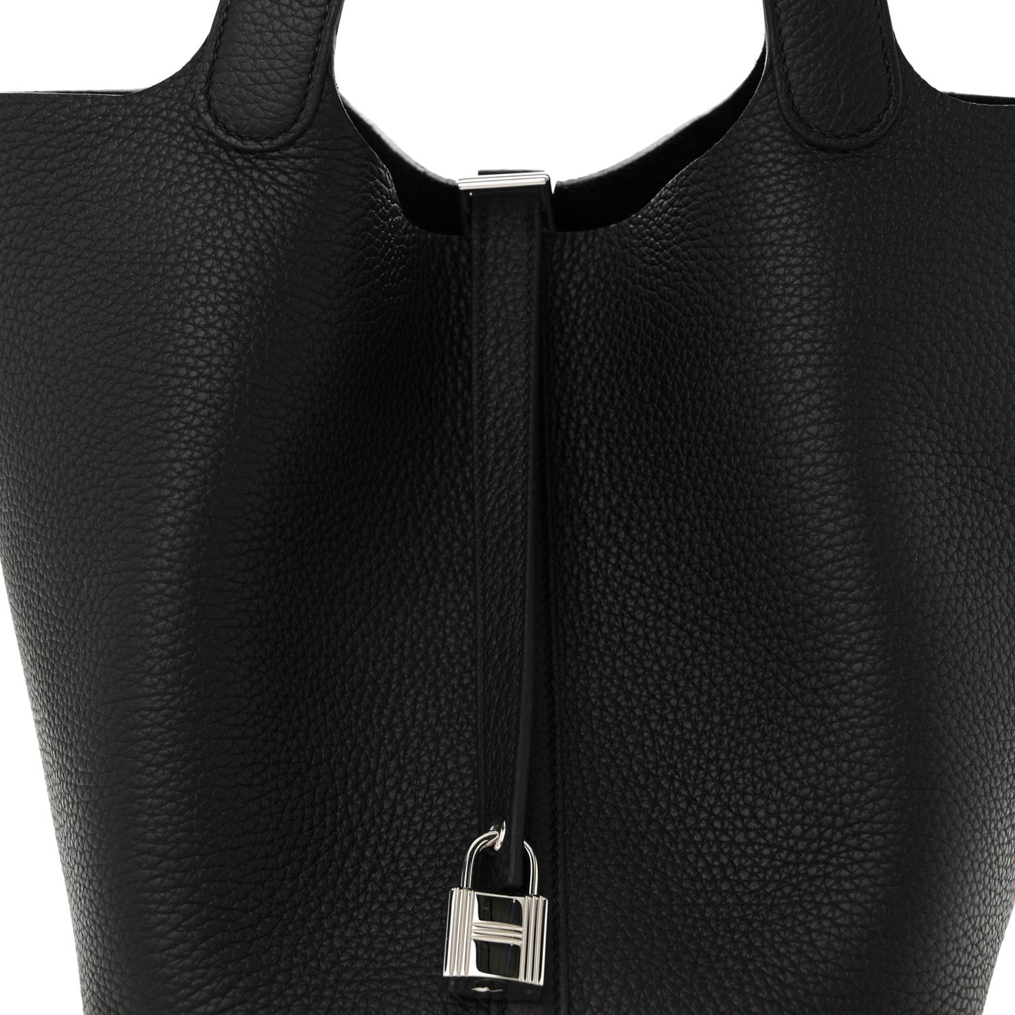 Taurillon Clemence Picotin Lock 22 MM Black