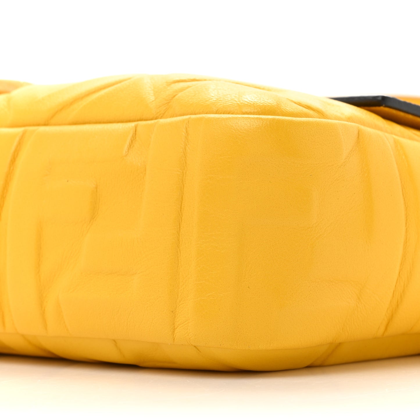 Nappa FF 1974 Embossed Baguette Mimosa
