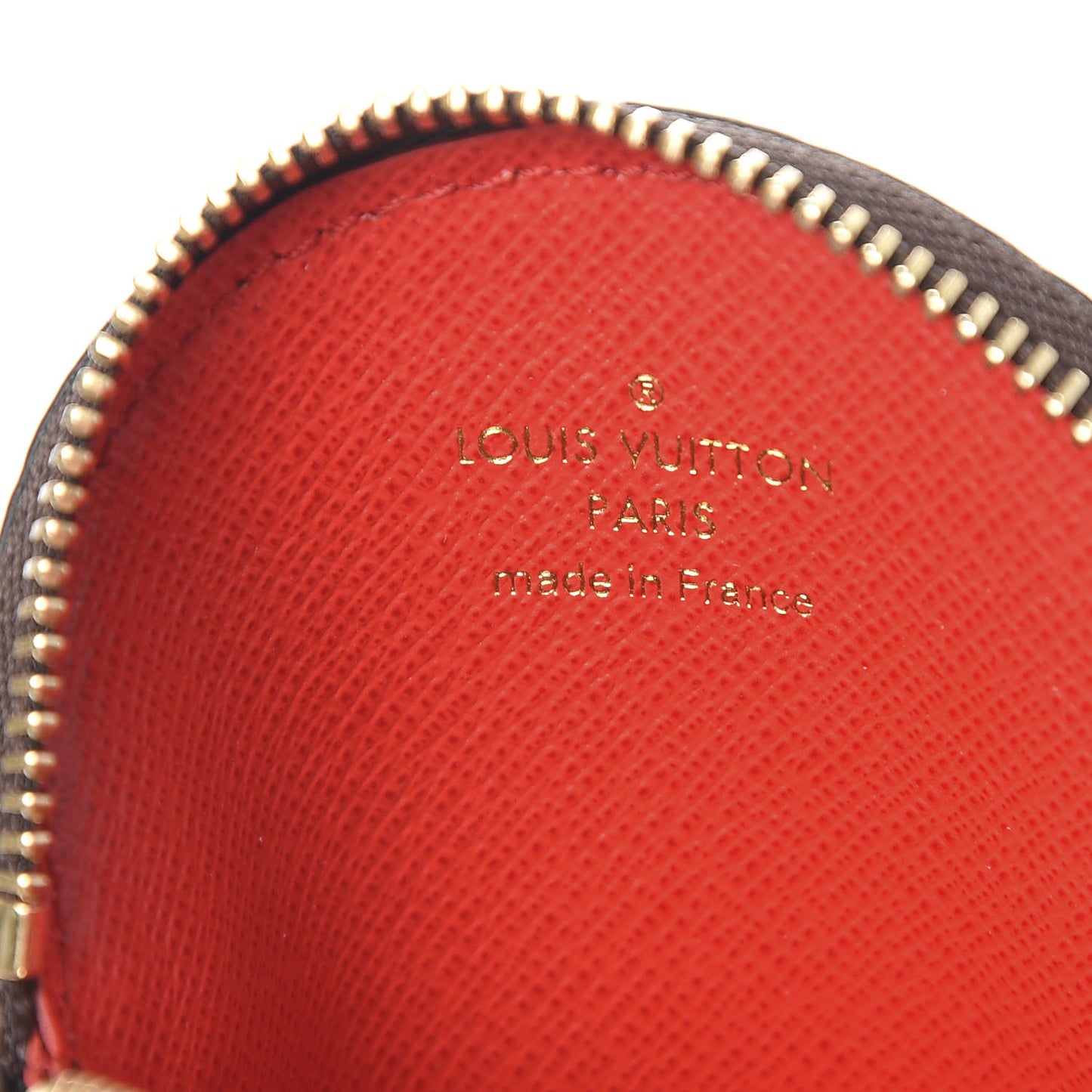 Monogram 2020 Christmas Animation Bumper Cars Round Coin Purse Coquelicot