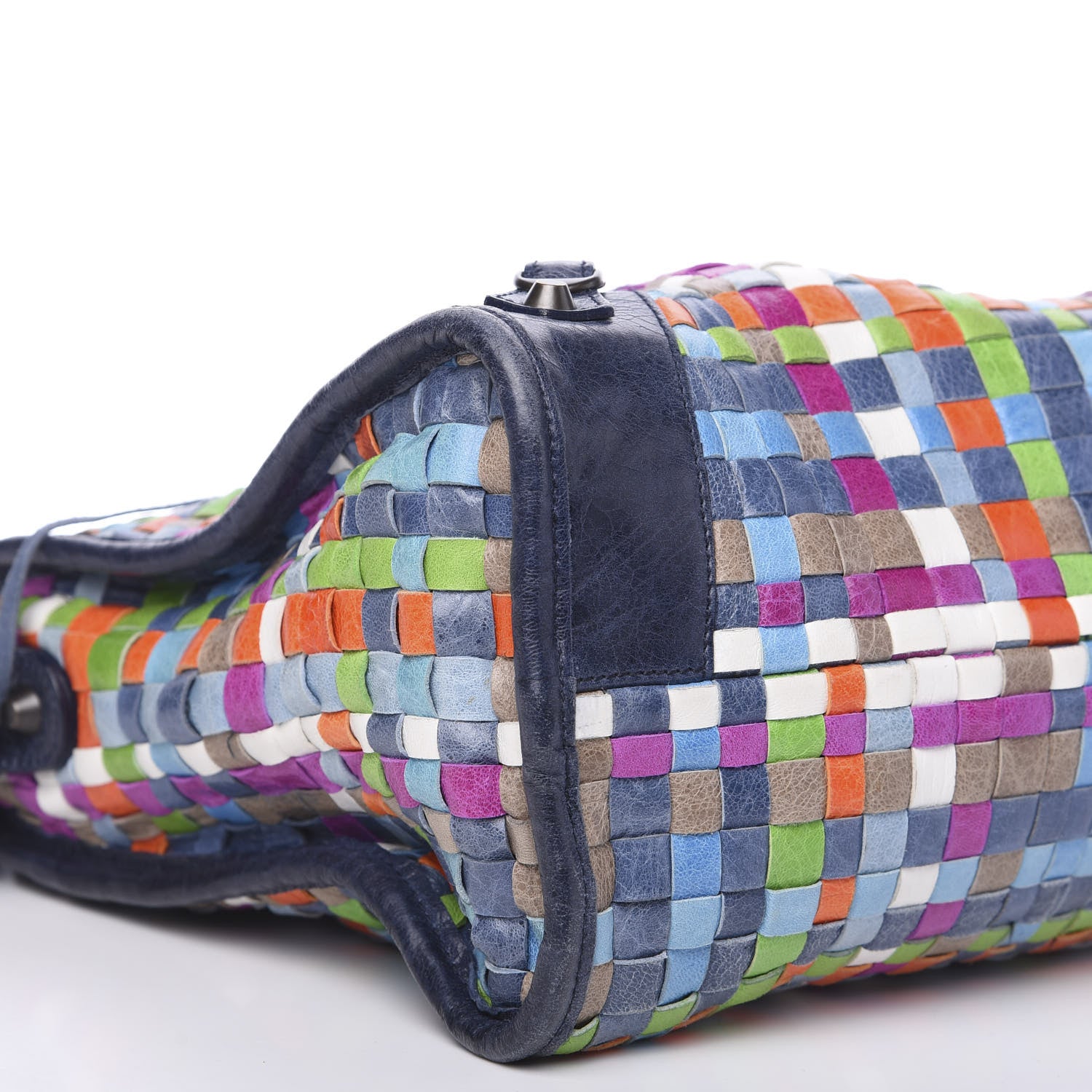 Balenciaga Agneau Lattice Woven Classic Hardware City Multicolor 7 of 12