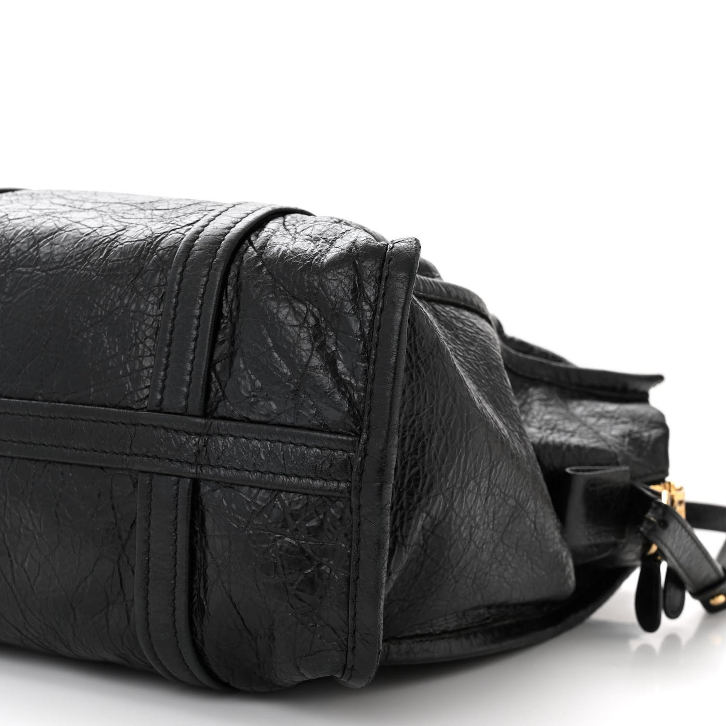 Agneau Small Bazar Shopper Tote Black
