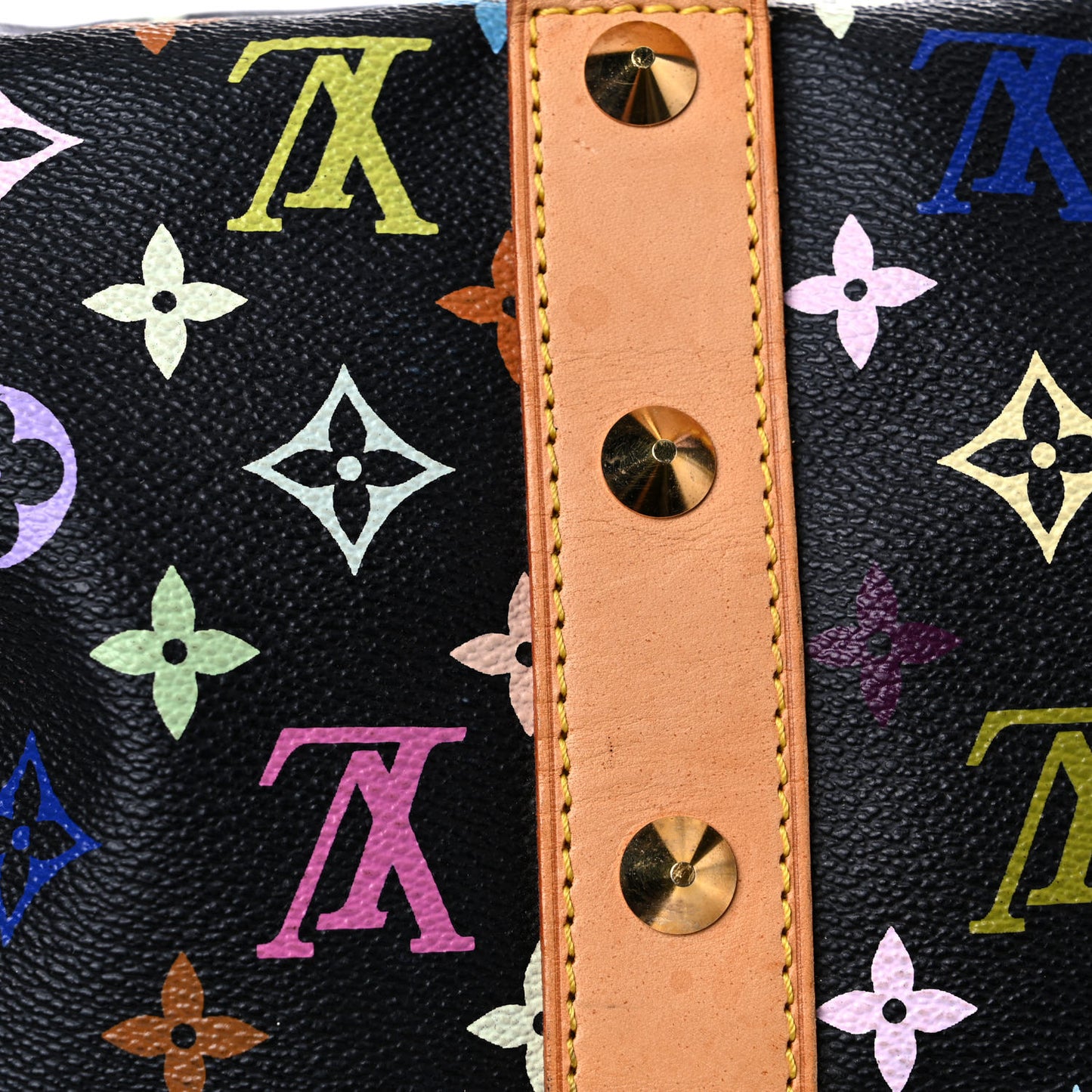 Monogram Multicolor Keepall 45 Black