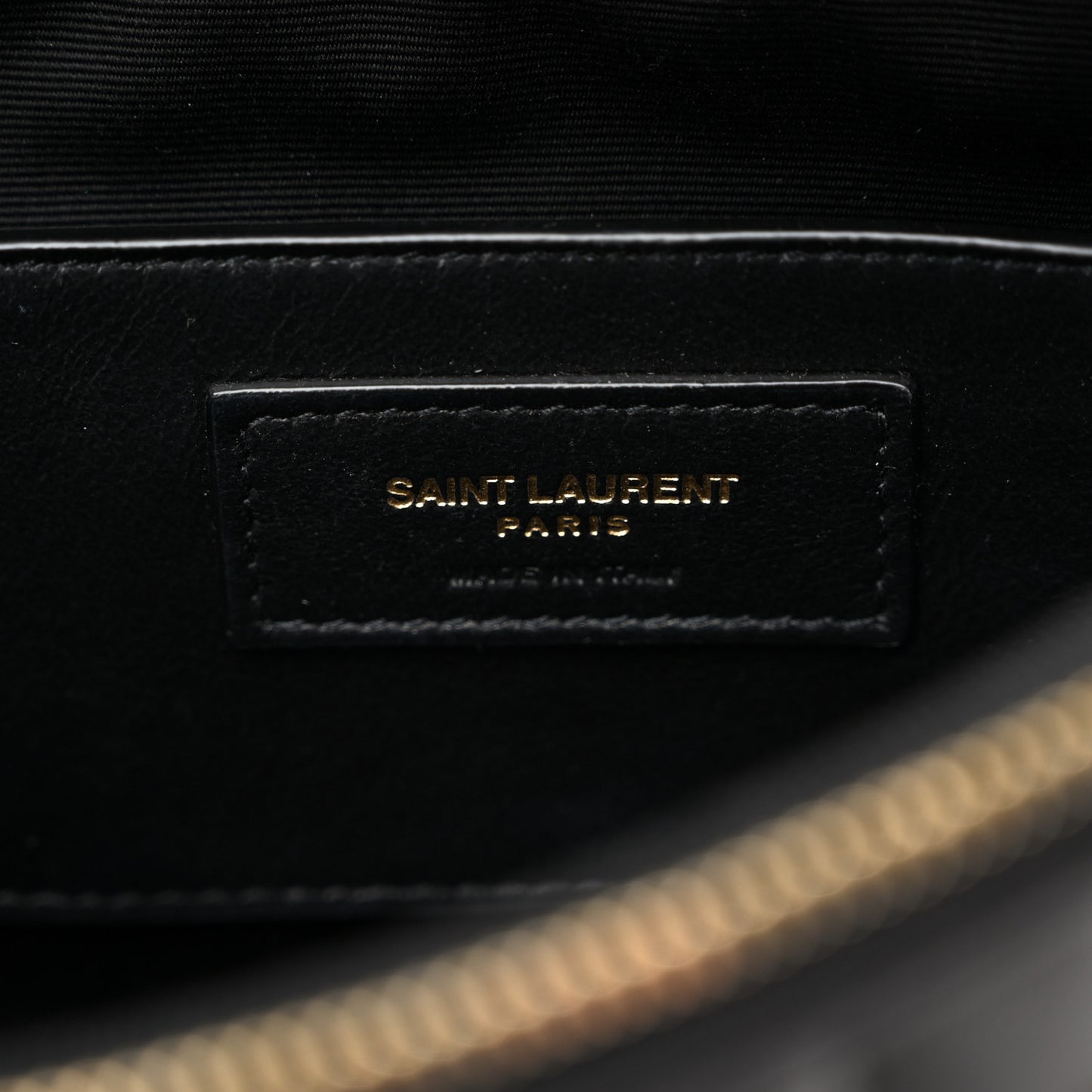 Lambskin Carre Quilted Cassandre Mini Camera Bag Black