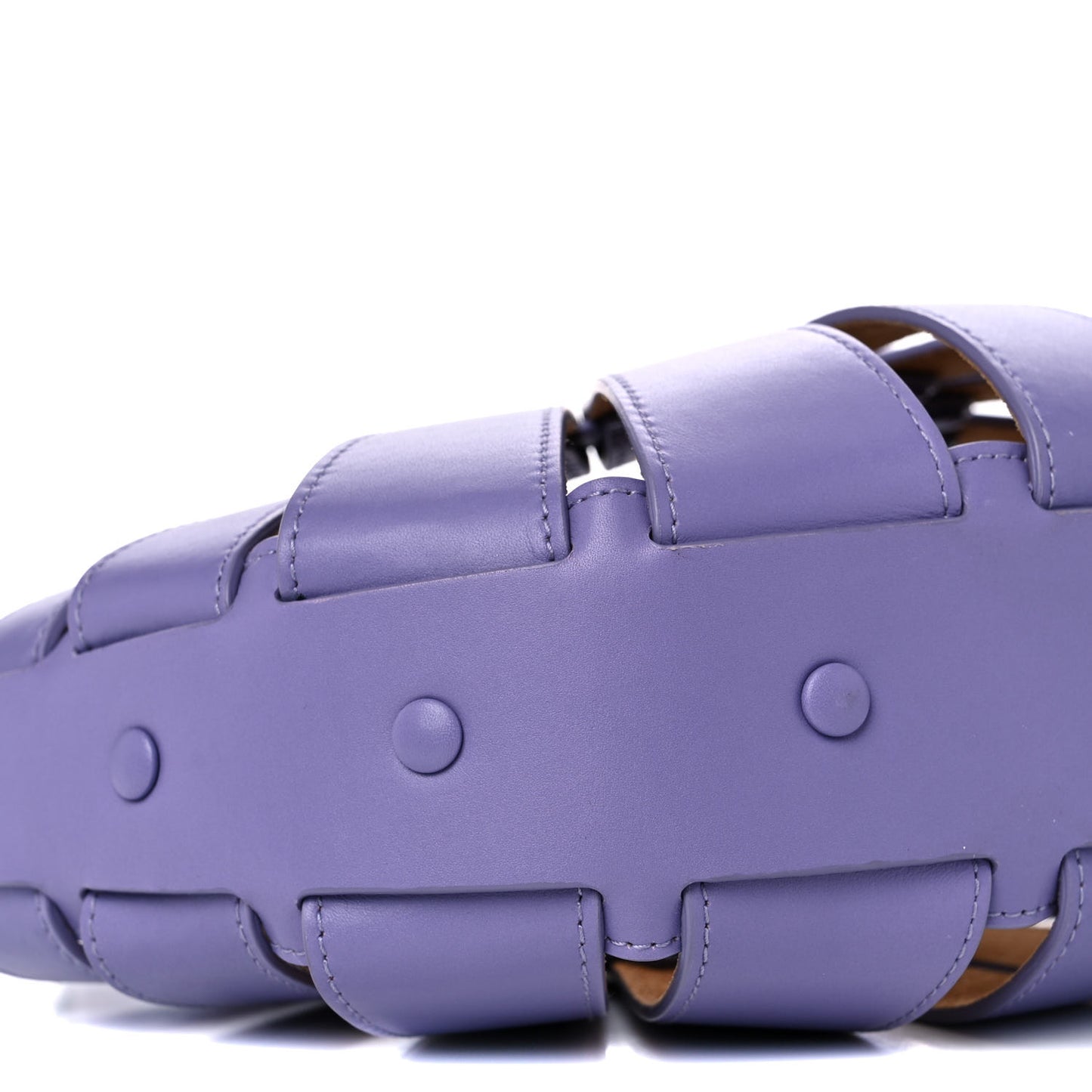French Calfskin Shell Lavender
