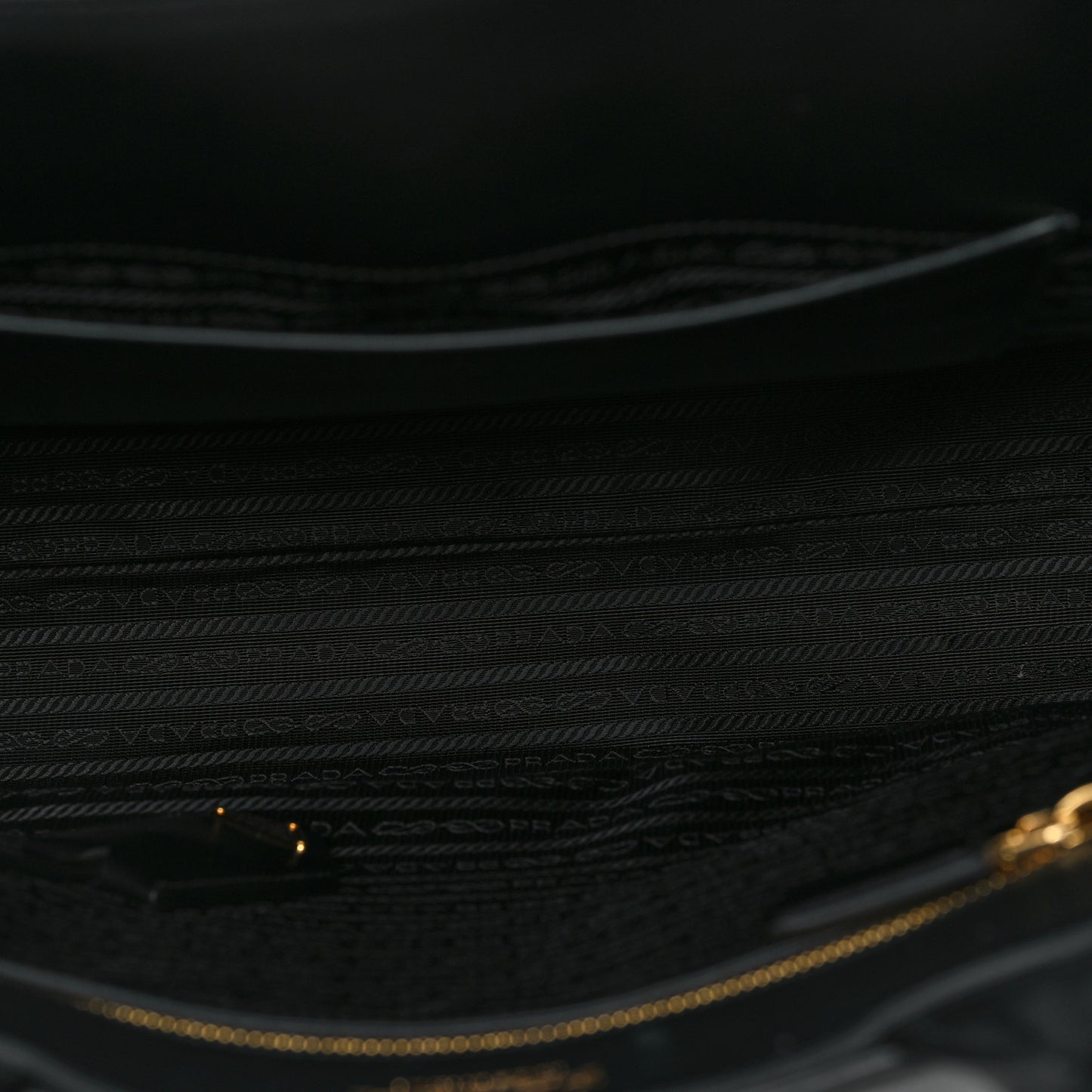 Soft Calfskin Triangolo Symbole Embossed Medium Tote Black