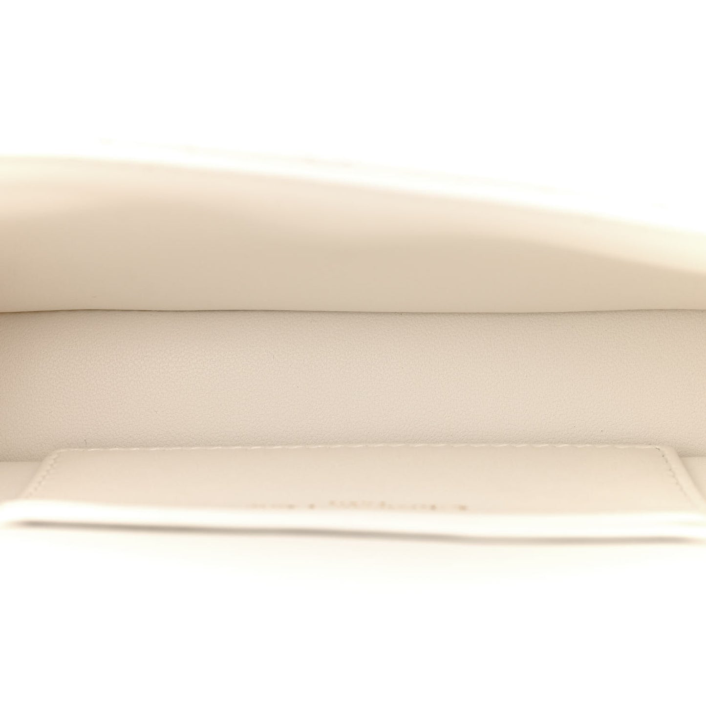 Lambskin Cannage Dior Talk Phone Pouch Latte
