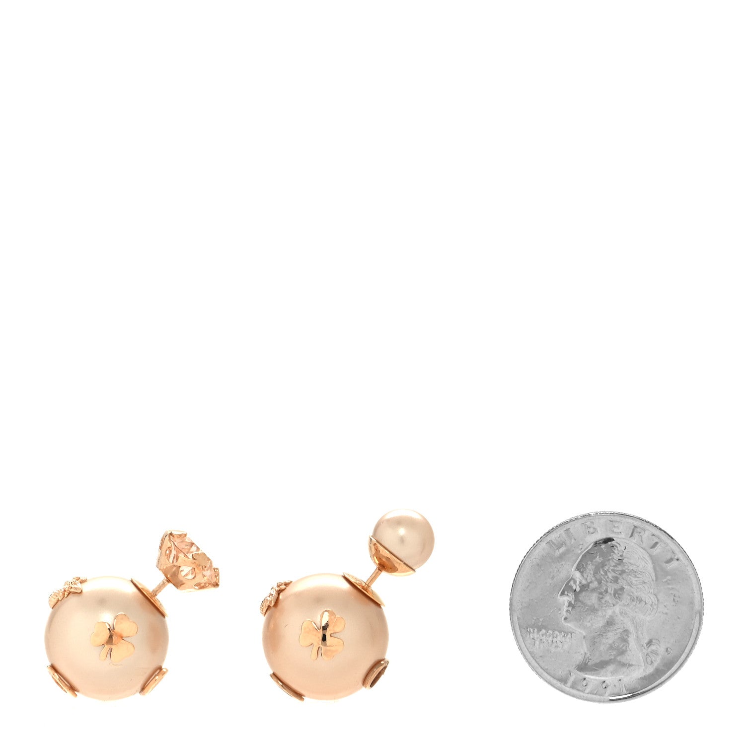 Christian Dior Mise En Dior Tribal Crystal Charm Earrings 2 of 5